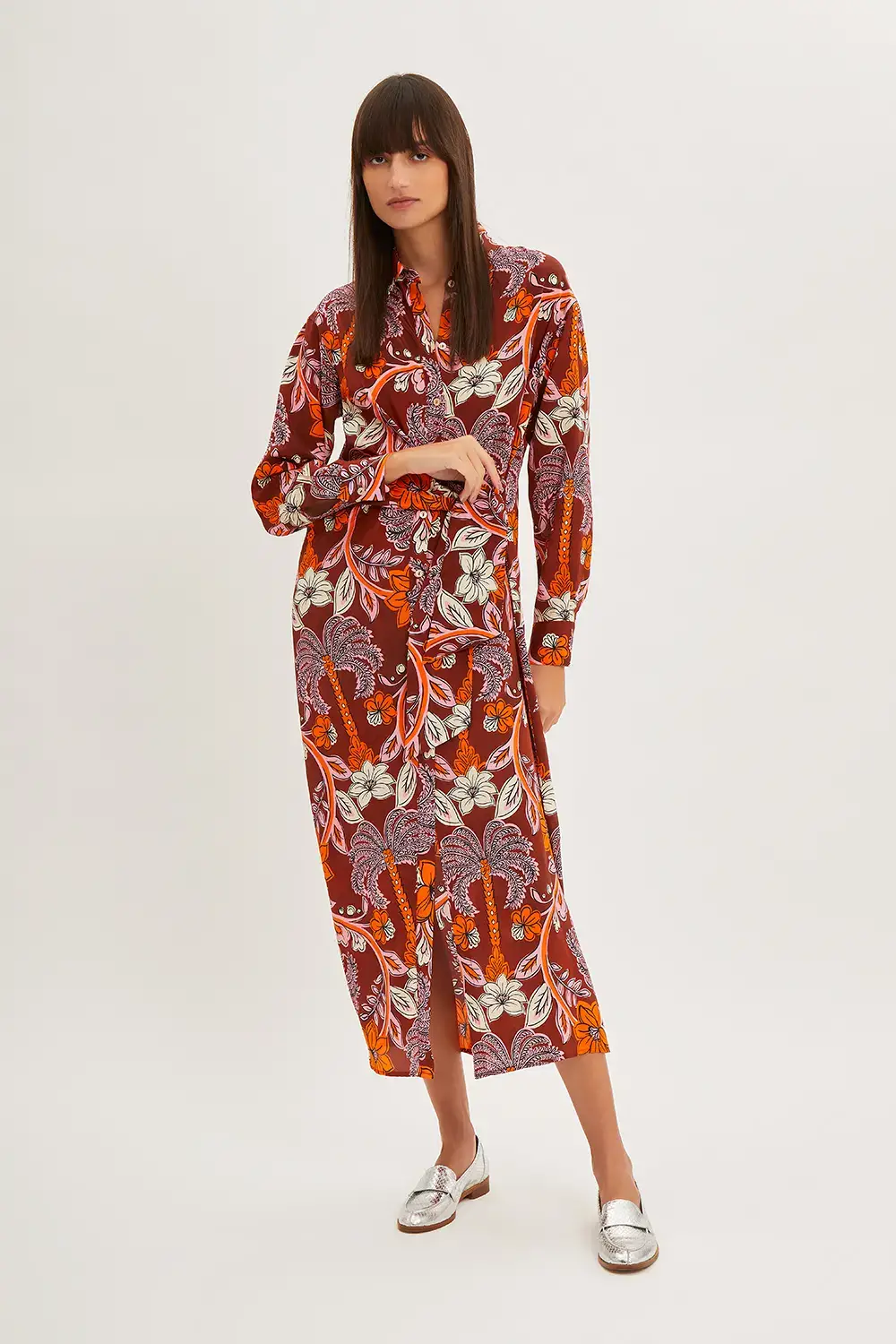 P.A.R.O.S.H. CHEMISIER IN SETA