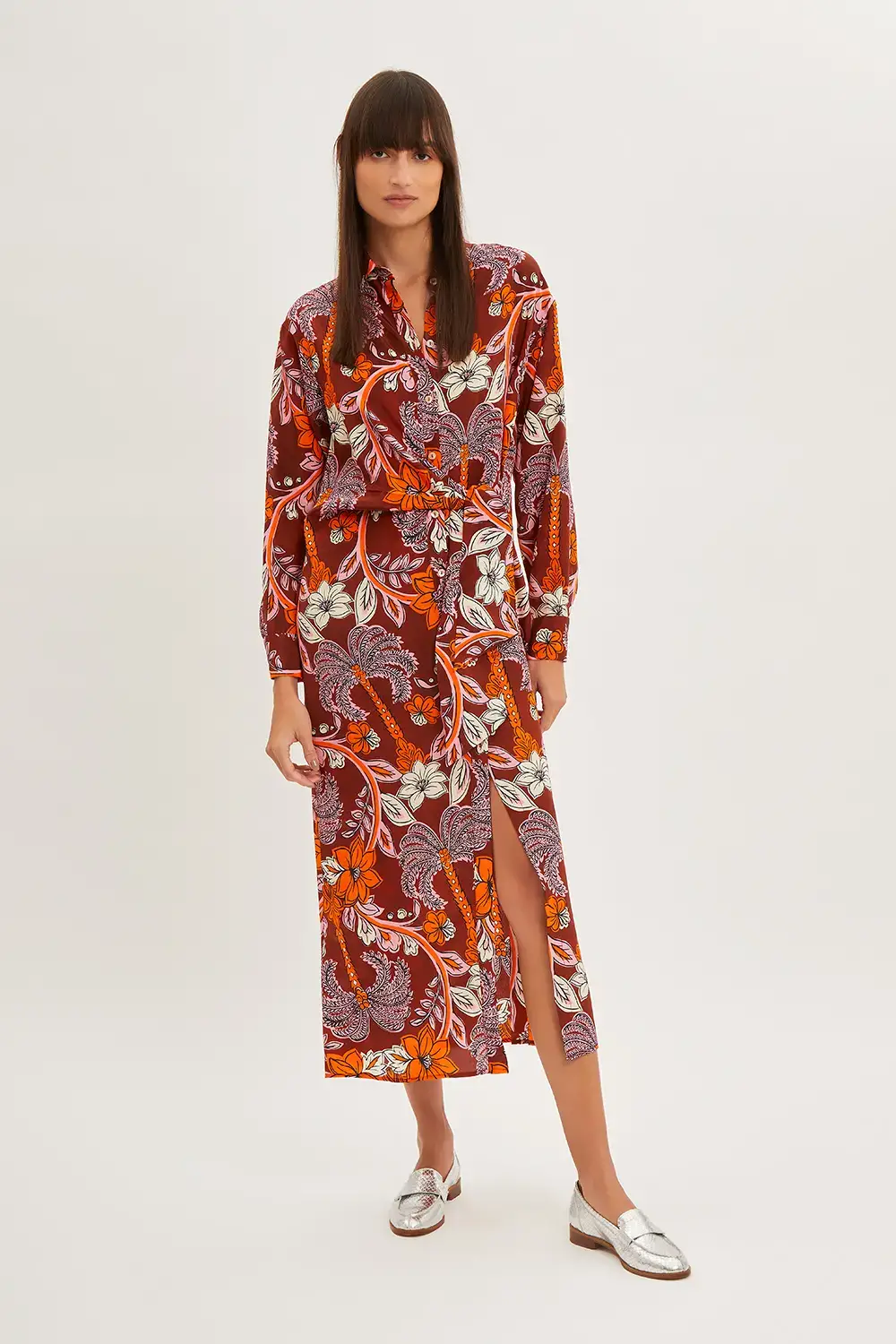 P.A.R.O.S.H. CHEMISIER IN SETA