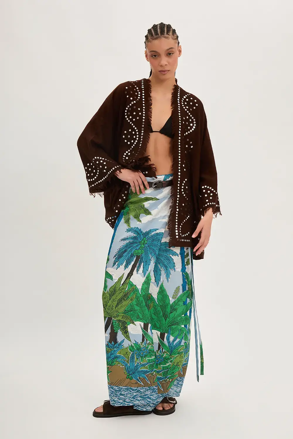 P.A.R.O.S.H. COPRISPALLE RICAMATO