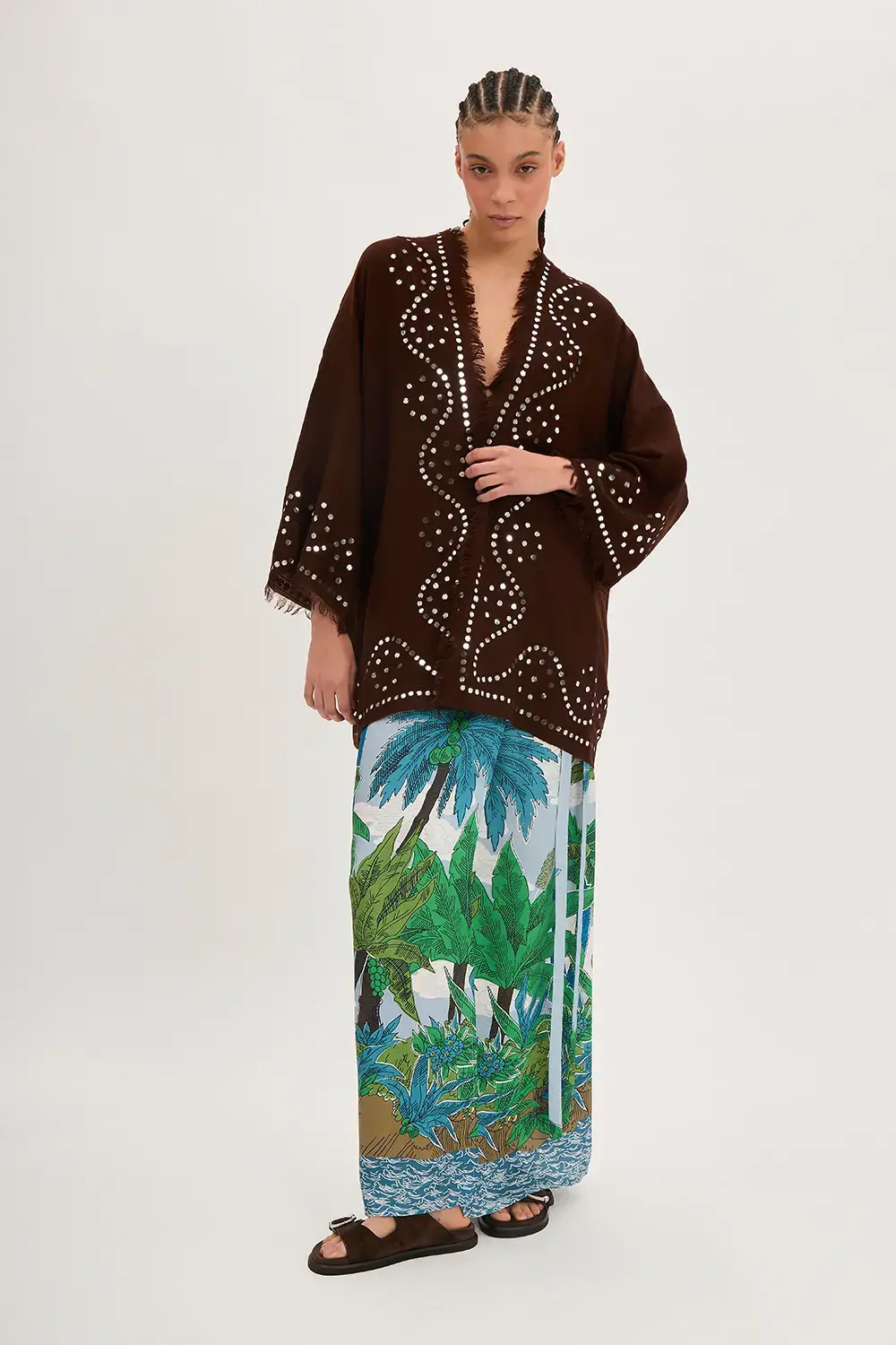 P.A.R.O.S.H. COPRISPALLE RICAMATO