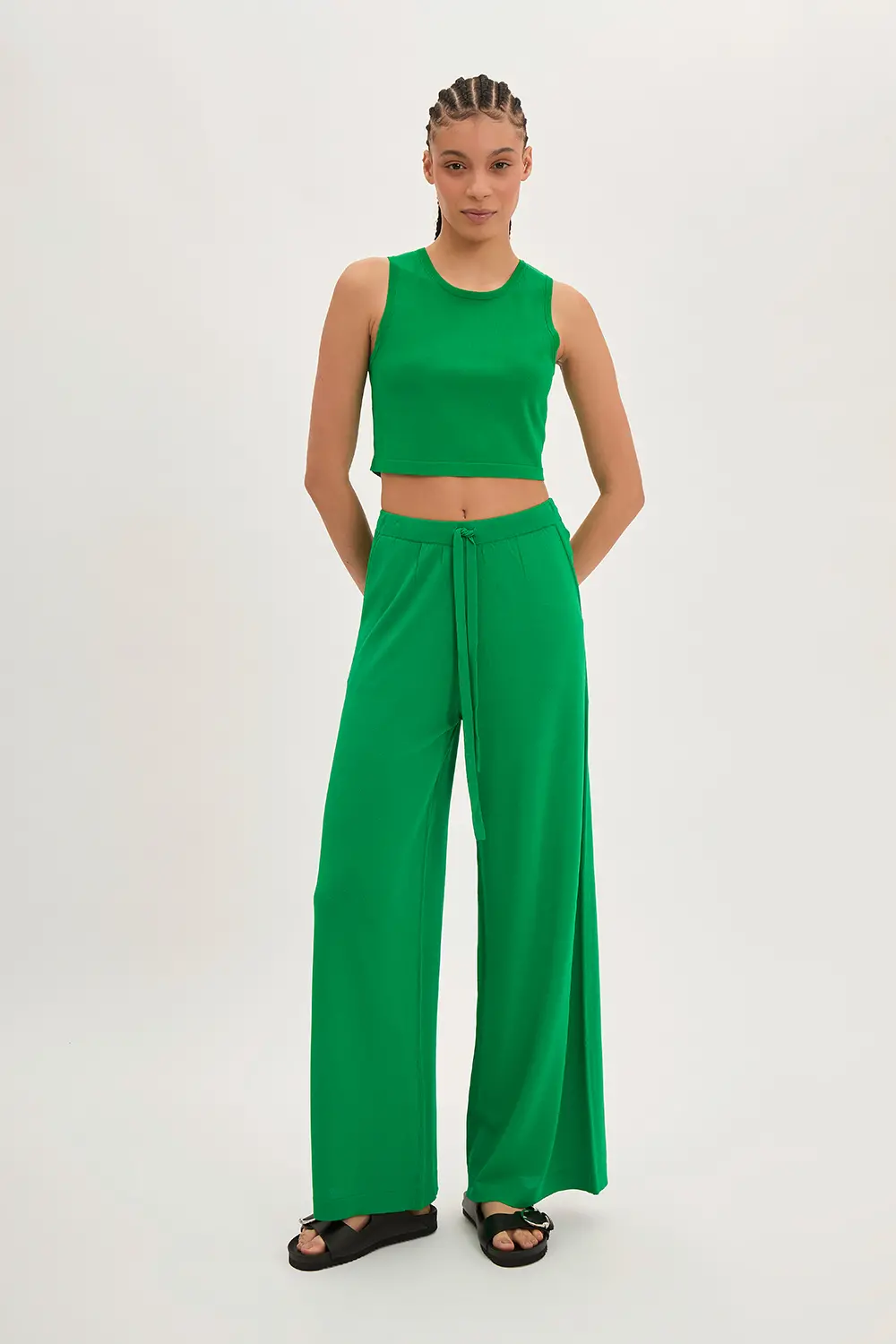 P.A.R.O.S.H. CROP TOP MAGLIA