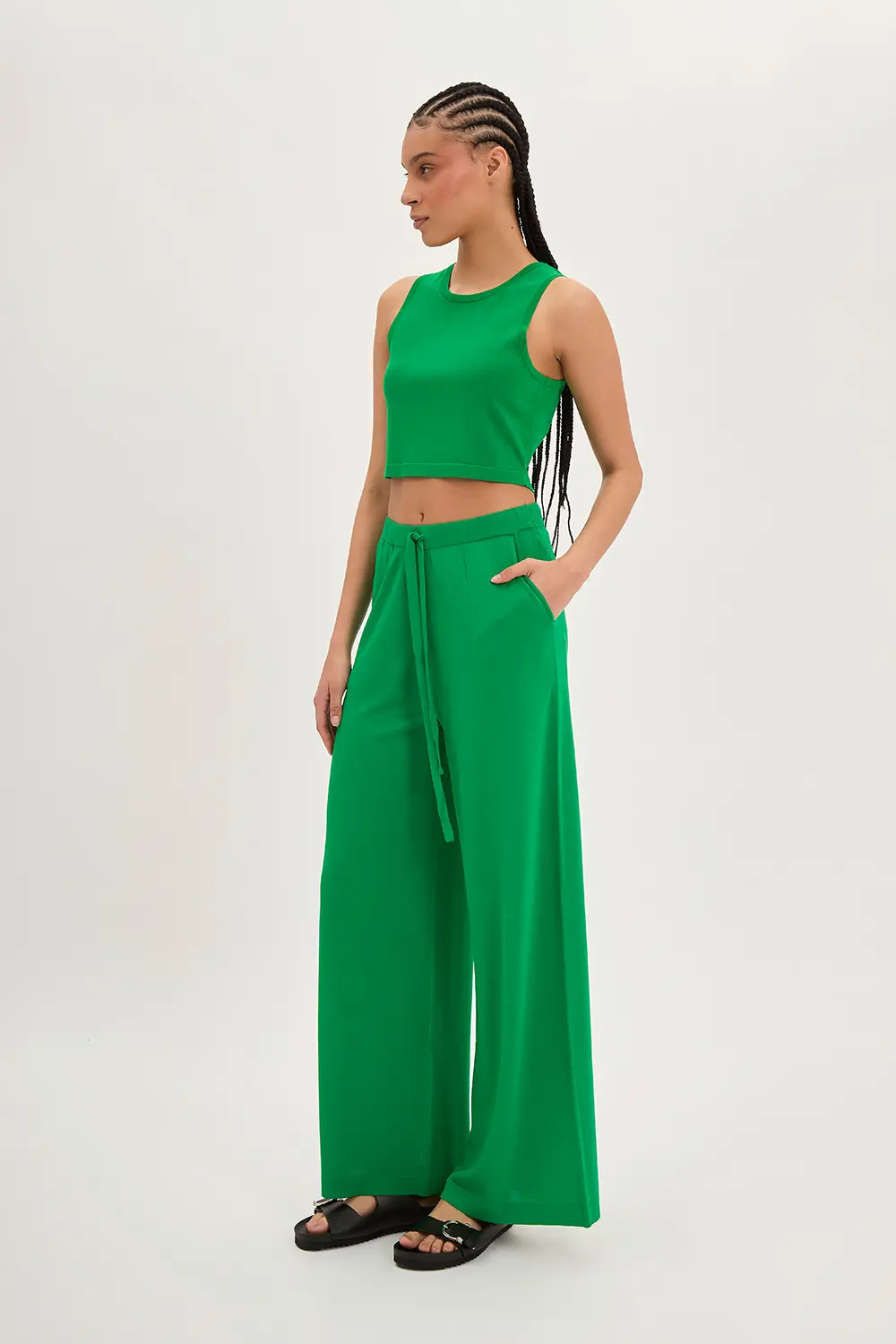 P.A.R.O.S.H. CROP TOP MAGLIA