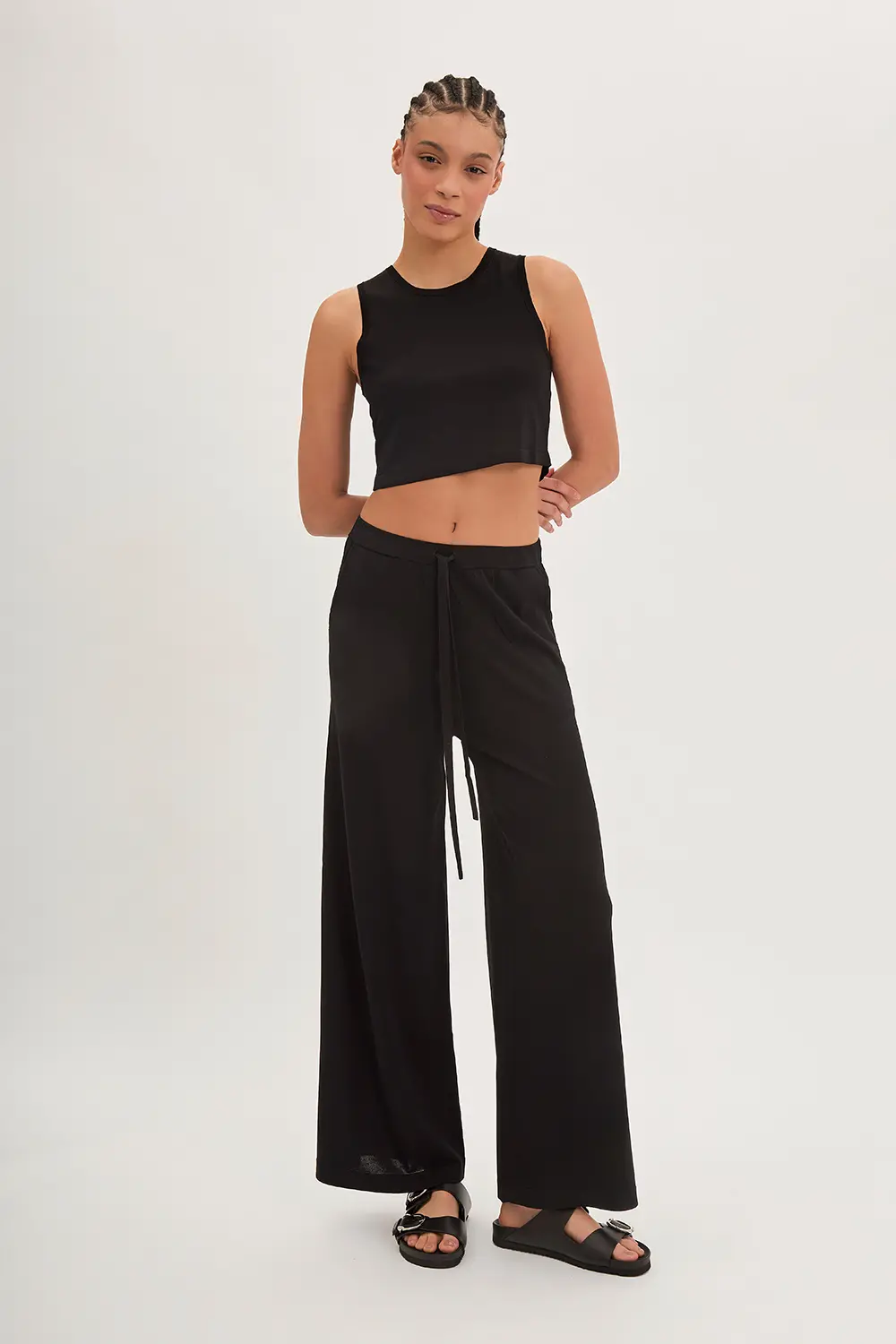 P.A.R.O.S.H. CROP TOP MAGLIA