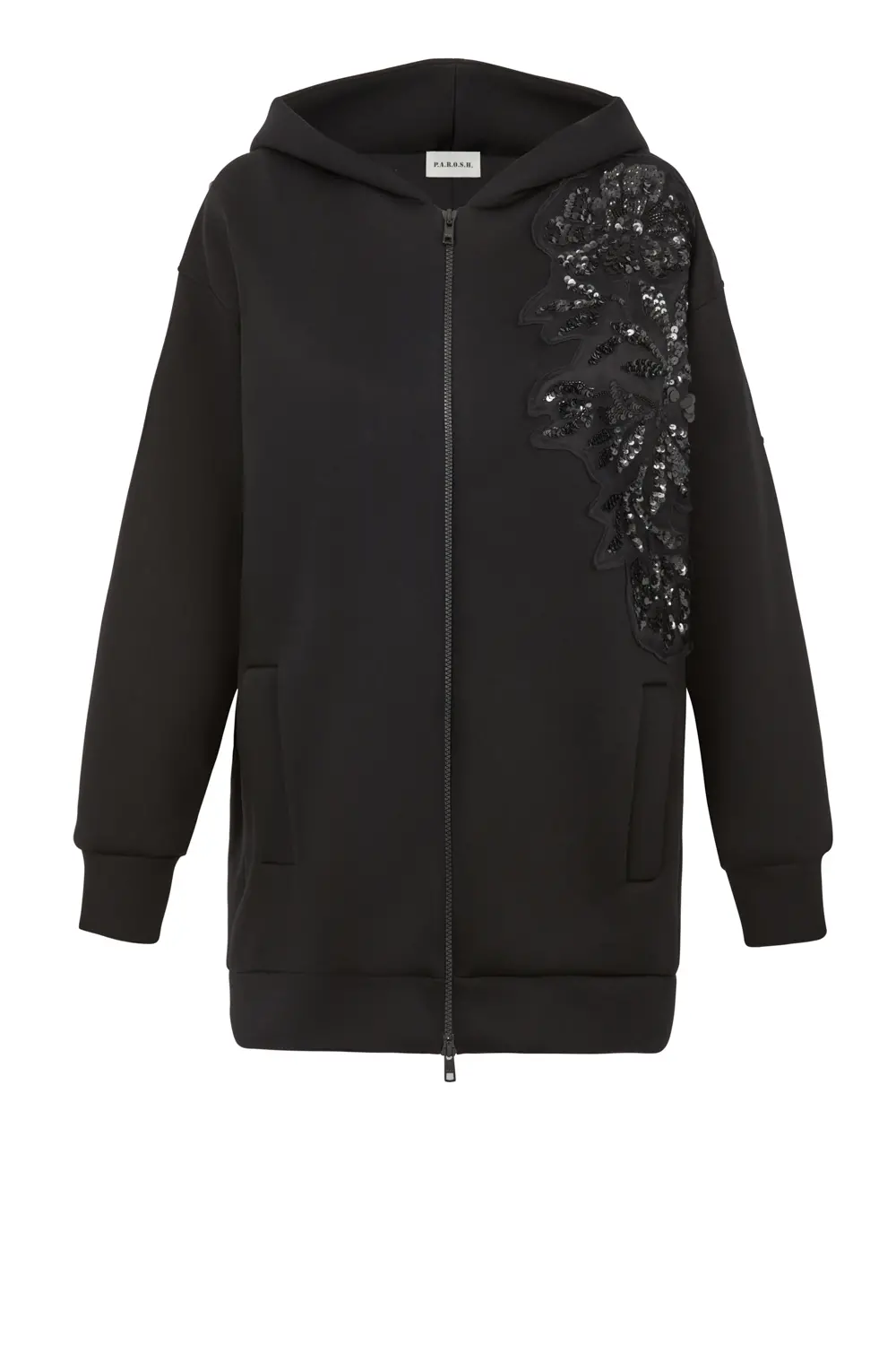 P.A.R.O.S.H. FELPA CON RICAMO