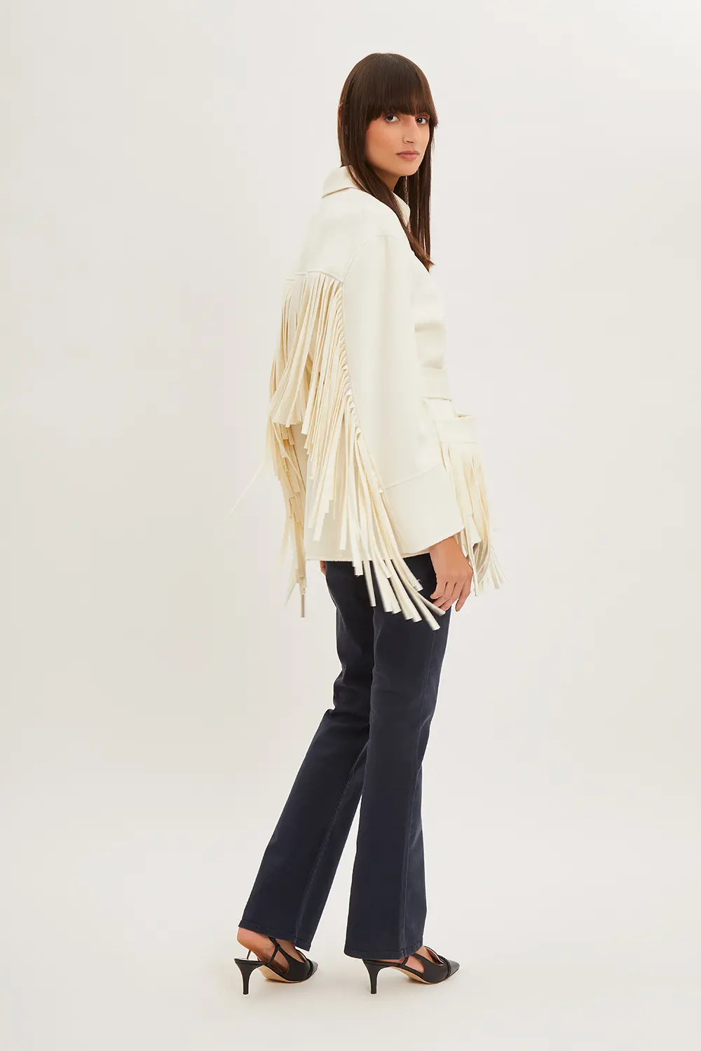 P.A.R.O.S.H. GIACCA CON FRANGE