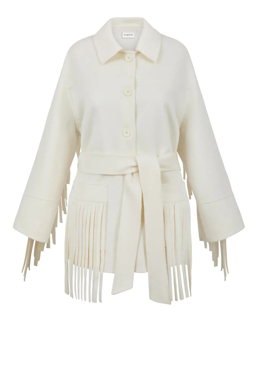 P.A.R.O.S.H. GIACCA CON FRANGE