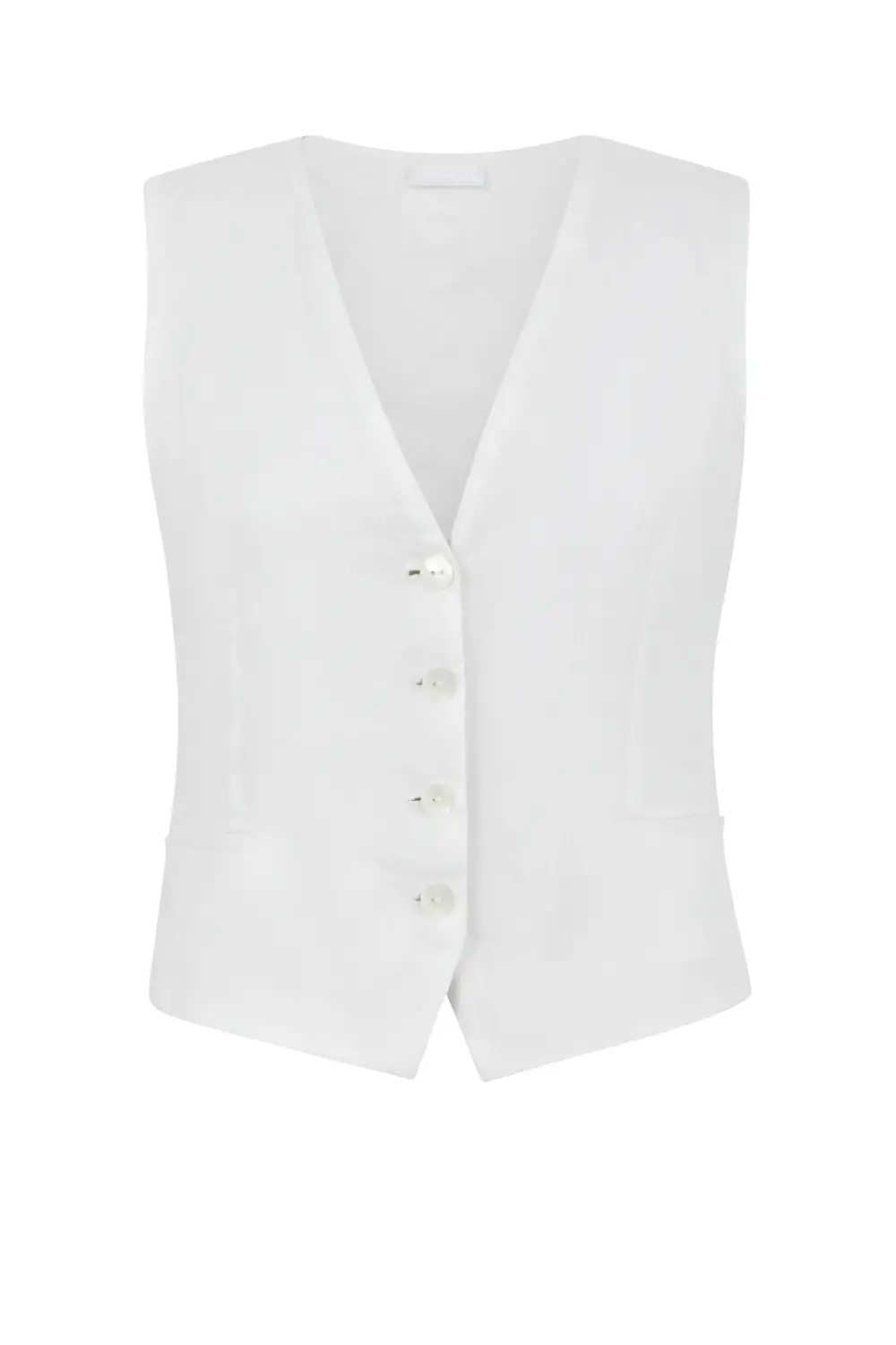 P.A.R.O.S.H. GILET IN LINO