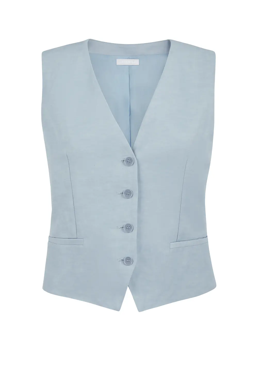 P.A.R.O.S.H. GILET IN LINO