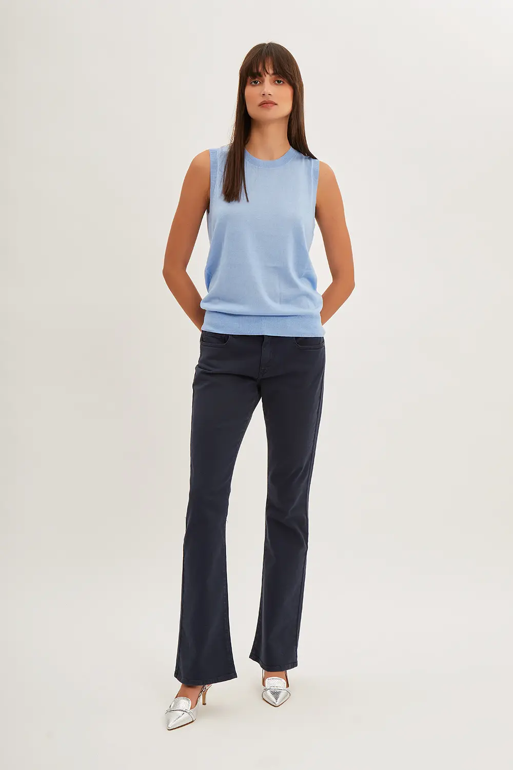 P.A.R.O.S.H. GILET IN MAGLIA