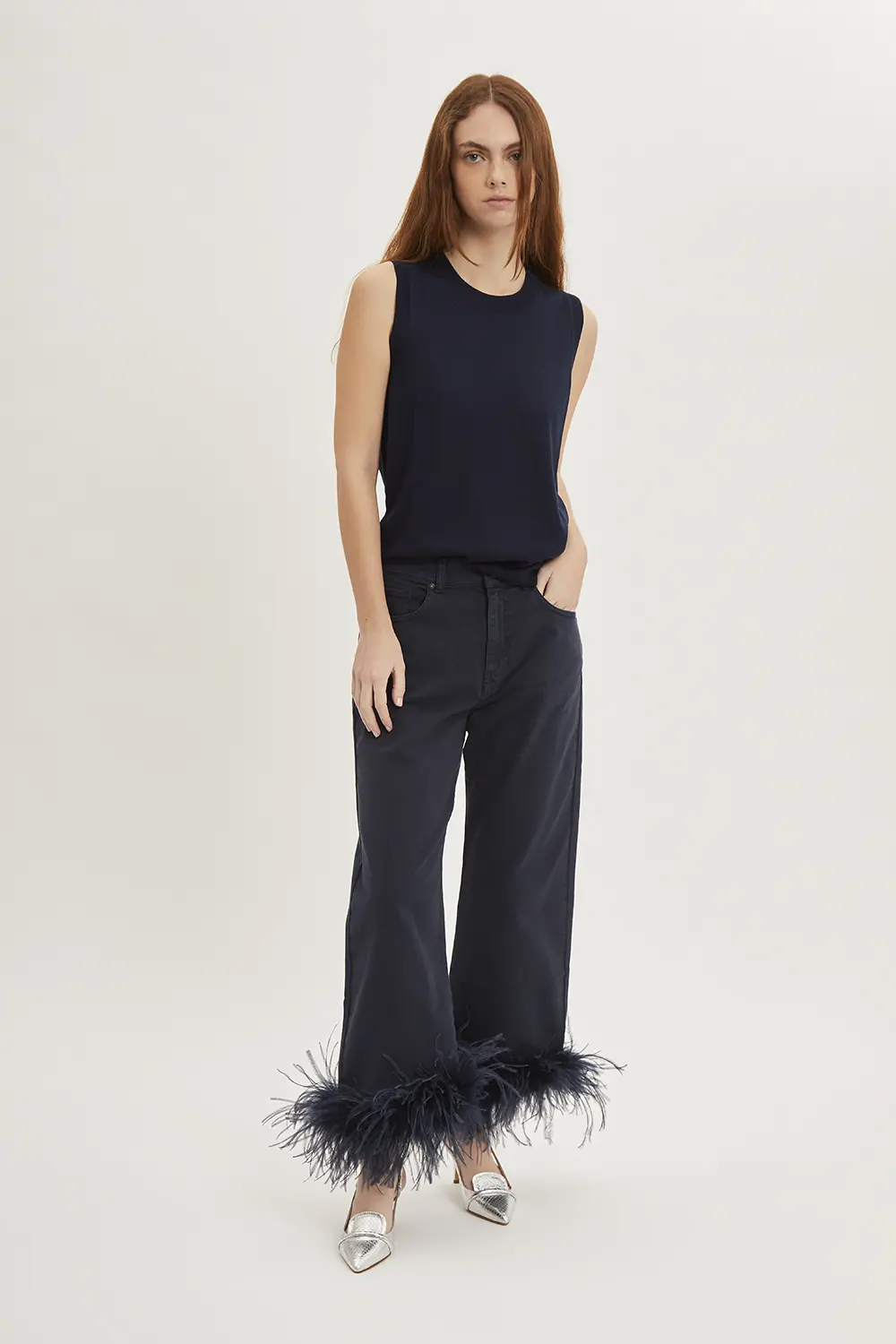 P.A.R.O.S.H. GILET IN MAGLIA