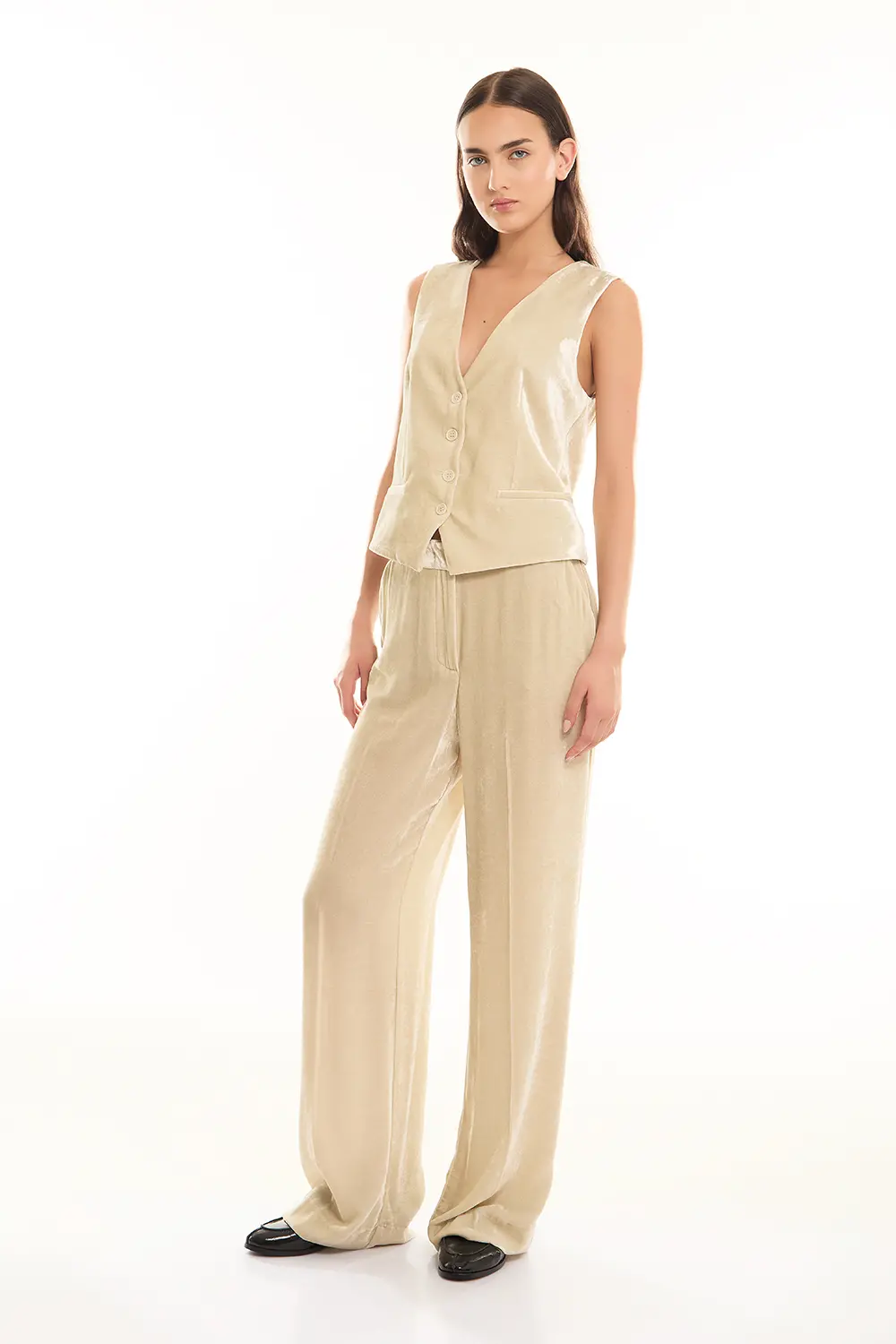 P.A.R.O.S.H. GILET IN VELLUTO