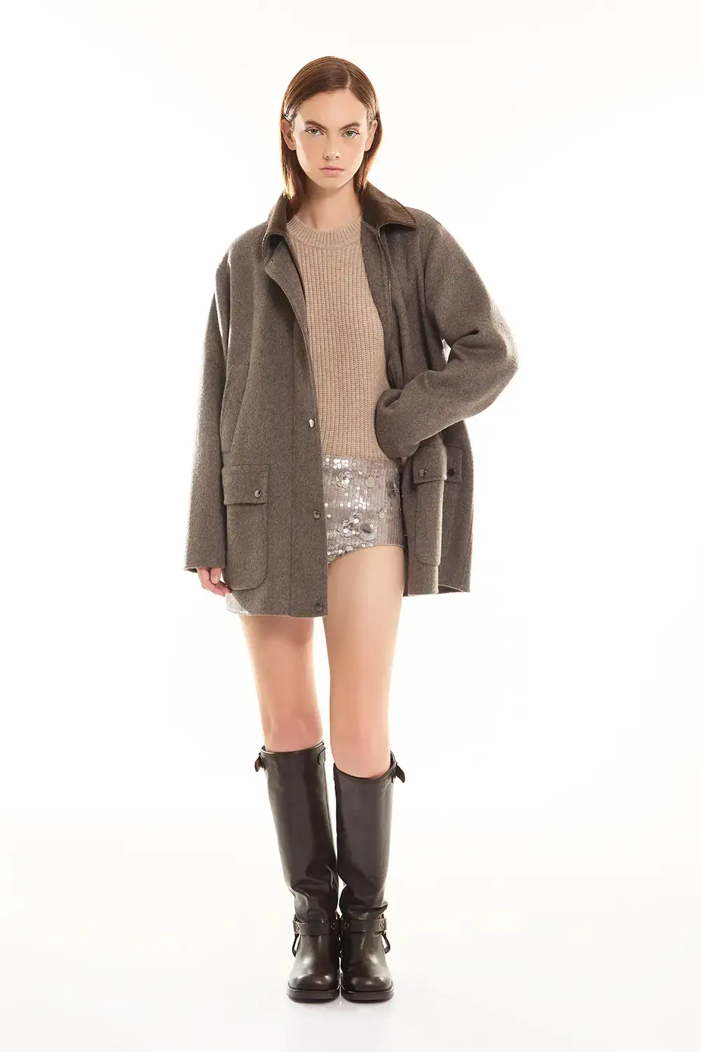 P.A.R.O.S.H. GIUBBOTTO IN LANA