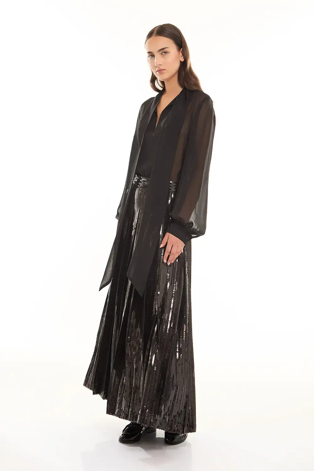 P.A.R.O.S.H. GONNA LUNGA FULL PAILLETTES