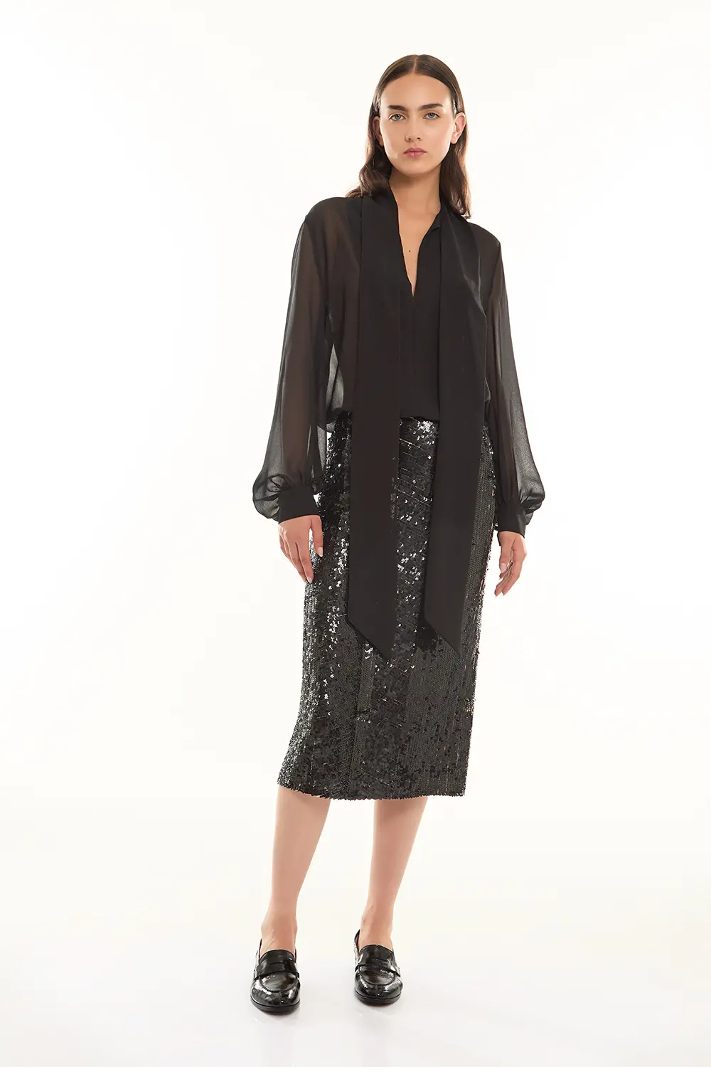 P.A.R.O.S.H. LONGUETTE FULL PAILLETTES