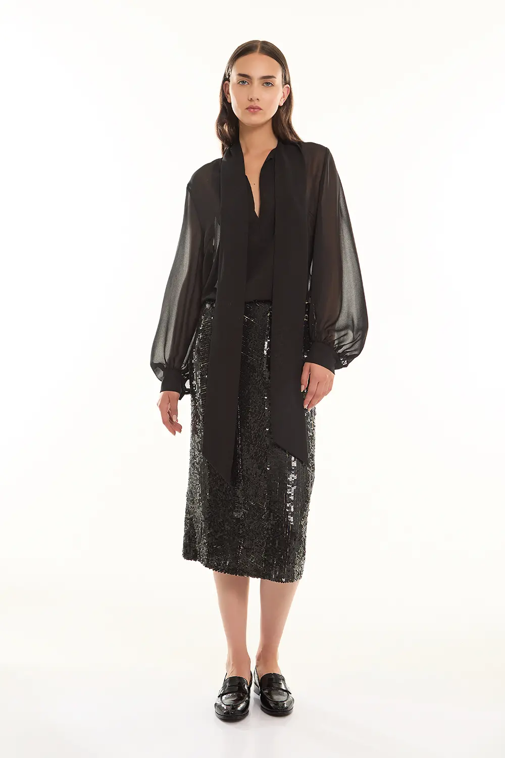 P.A.R.O.S.H. LONGUETTE FULL PAILLETTES