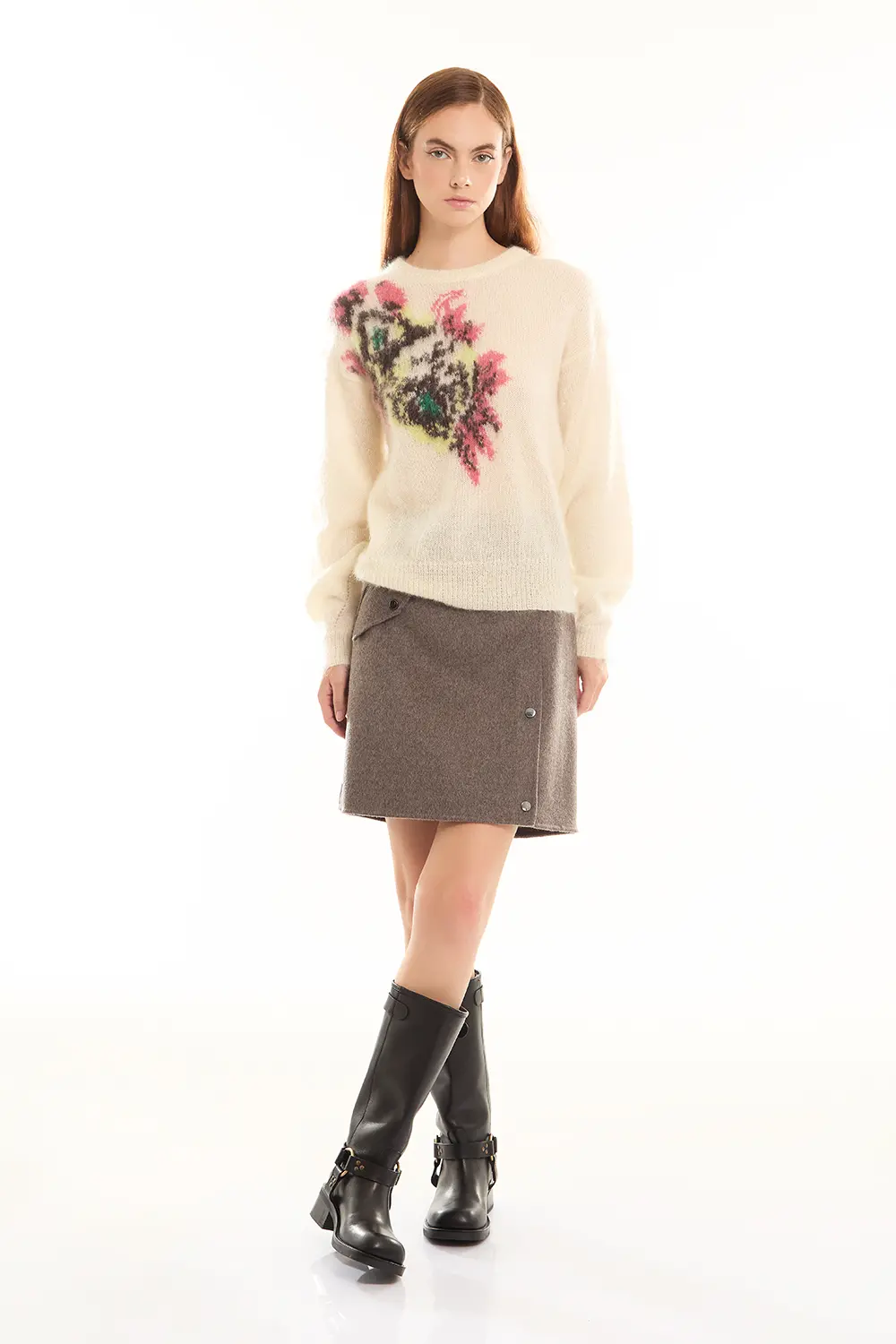 P.A.R.O.S.H. MAGLIA FIORE