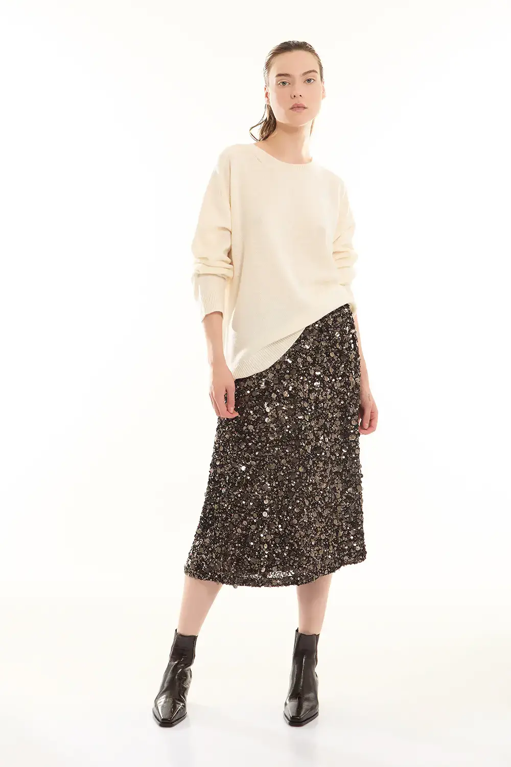 P.A.R.O.S.H. MAGLIA GIROCOLLO IN LANA