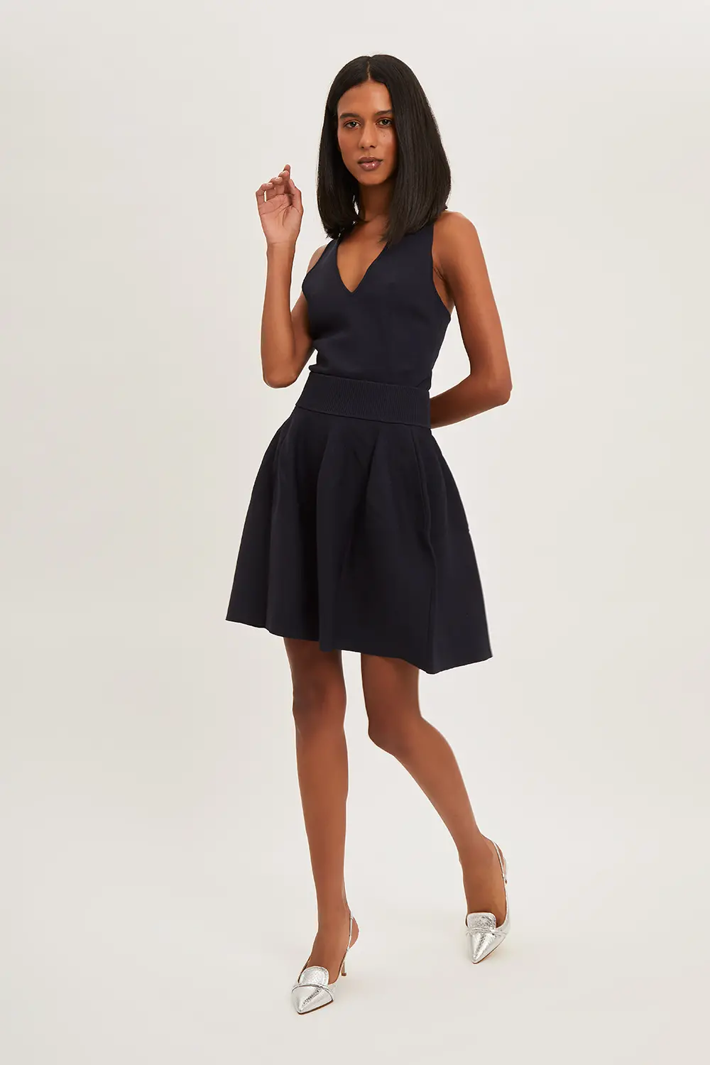 P.A.R.O.S.H. MINI GONNA IN MAGLIA