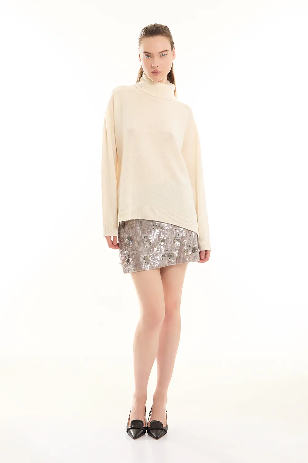 P.A.R.O.S.H. MINI GONNA PAILLETTES