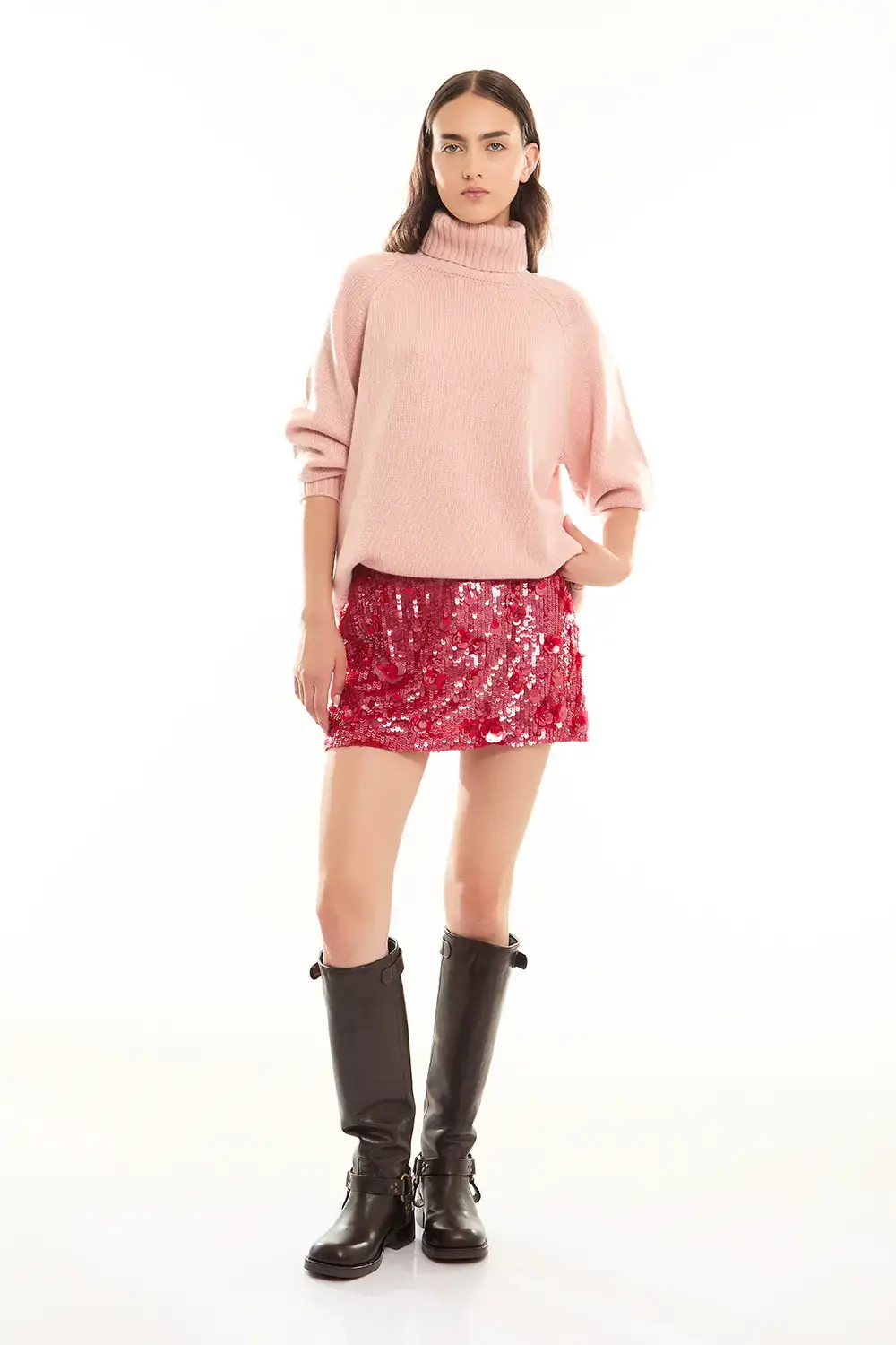 P.A.R.O.S.H. MINI GONNA PAILLETTES