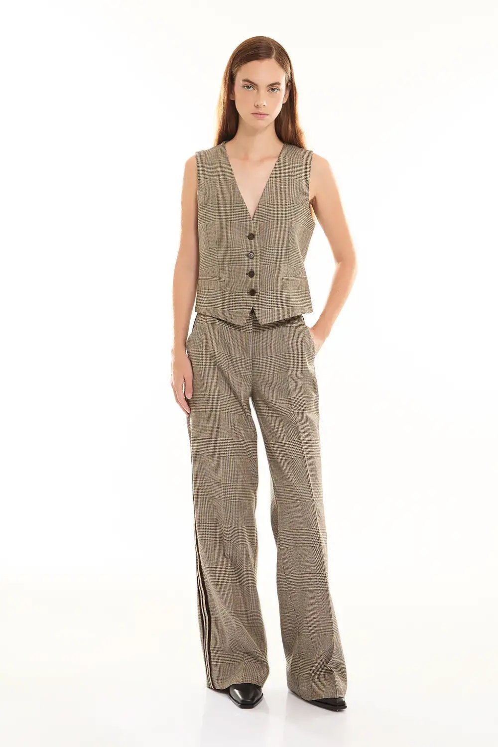 P.A.R.O.S.H. PANTALONE CHECK