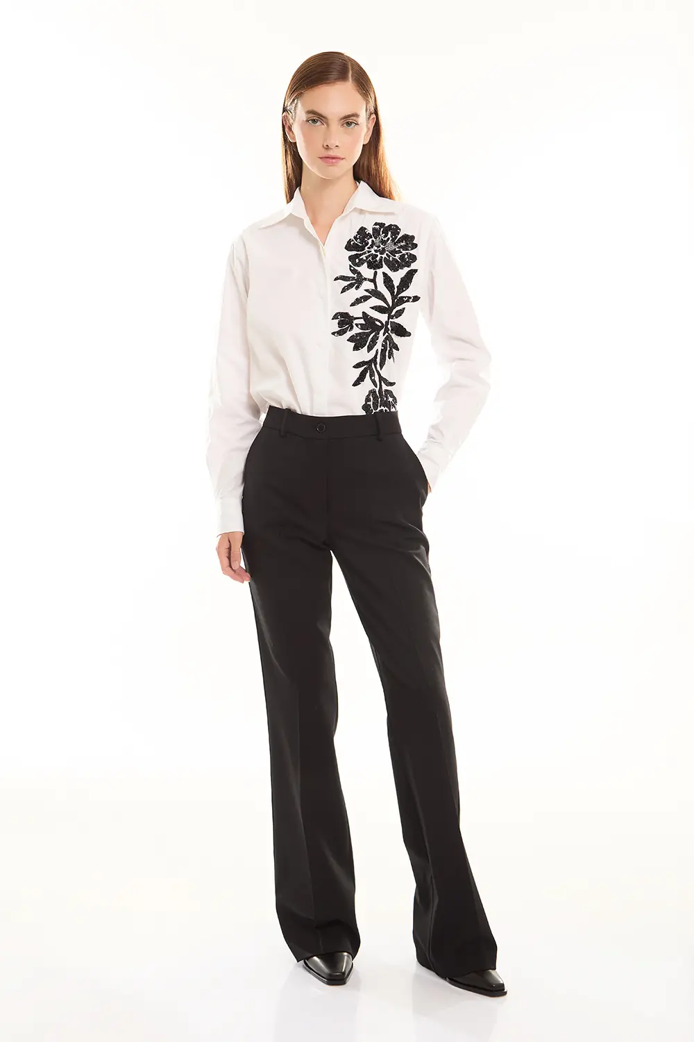 P.A.R.O.S.H. PANTALONE IN GABARDINA