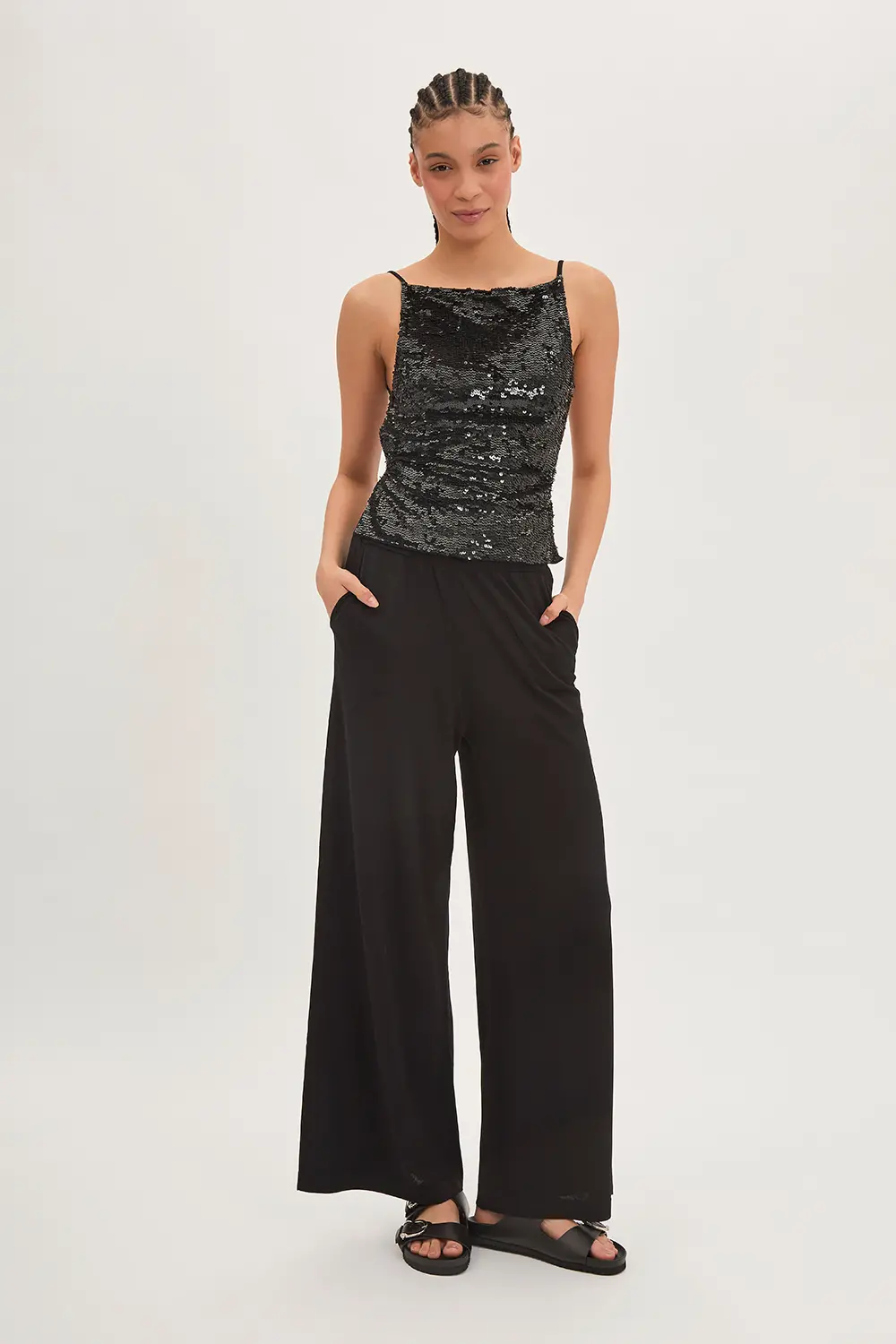 P.A.R.O.S.H. PANTALONE IN MAGLIA