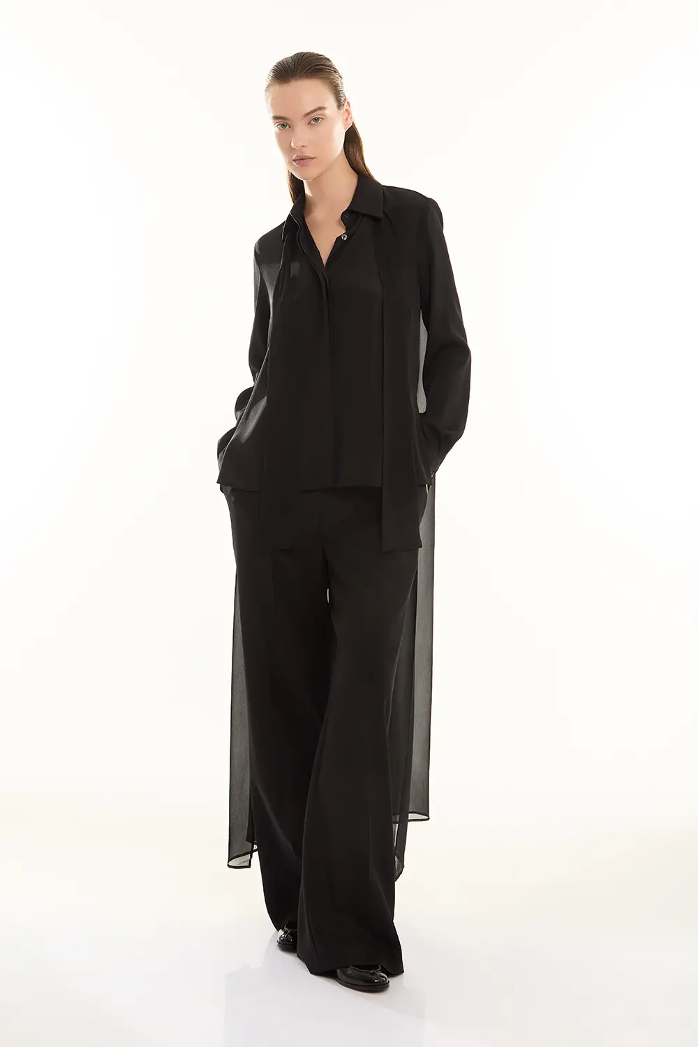 P.A.R.O.S.H. PANTALONE IN SETA