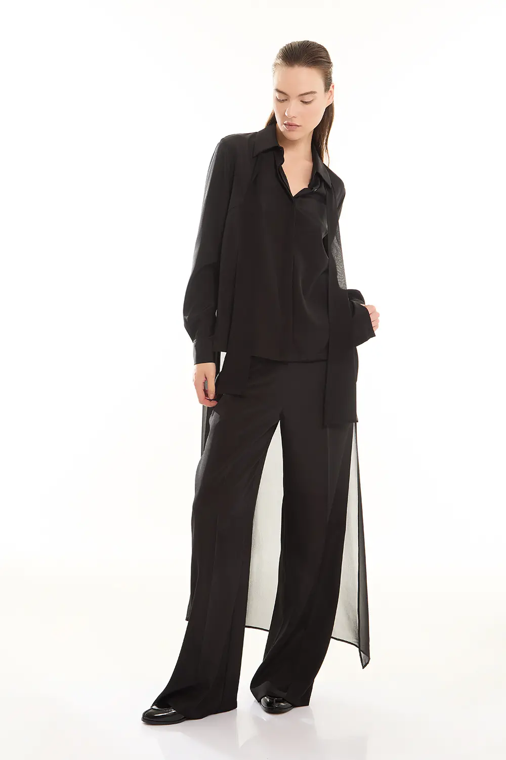 P.A.R.O.S.H. PANTALONE IN SETA