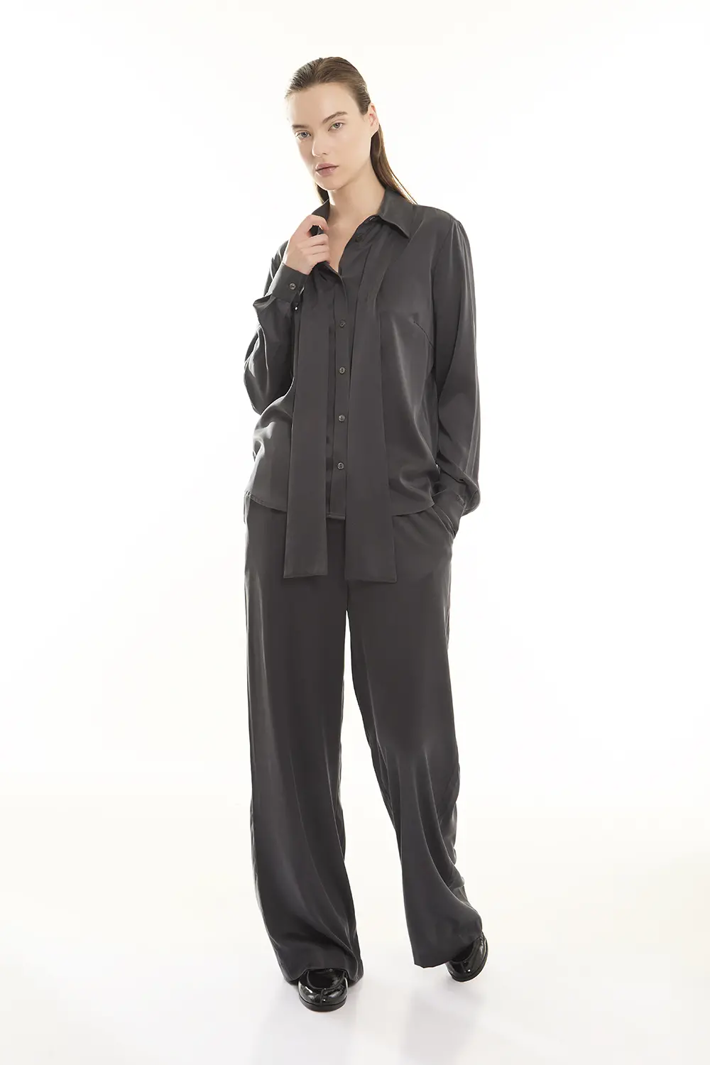 P.A.R.O.S.H. PANTALONE IN SETA