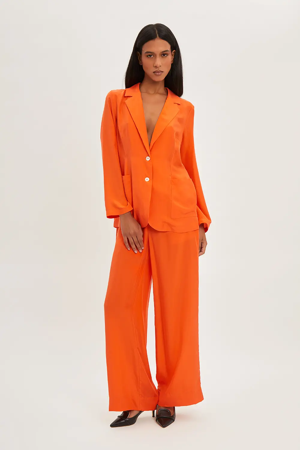 P.A.R.O.S.H. PANTALONE IN SETA