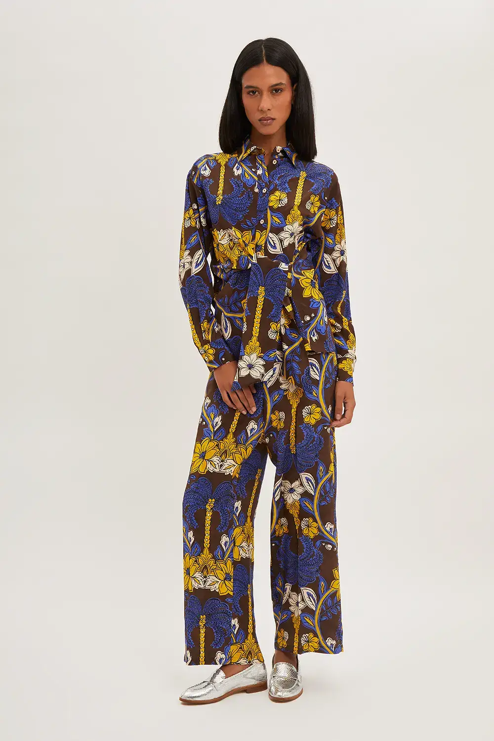 P.A.R.O.S.H. PANTALONE IN SETA