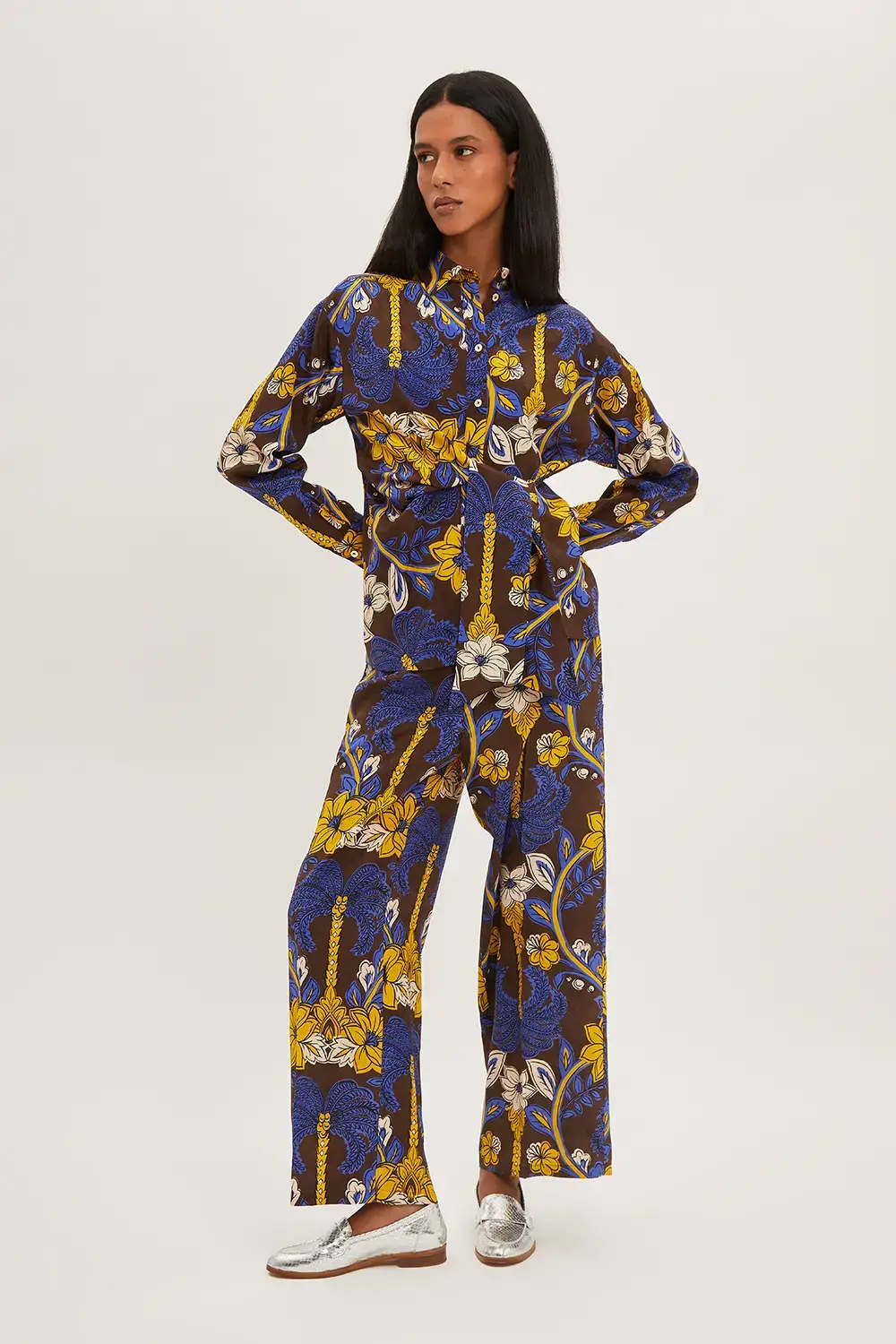 P.A.R.O.S.H. PANTALONE IN SETA