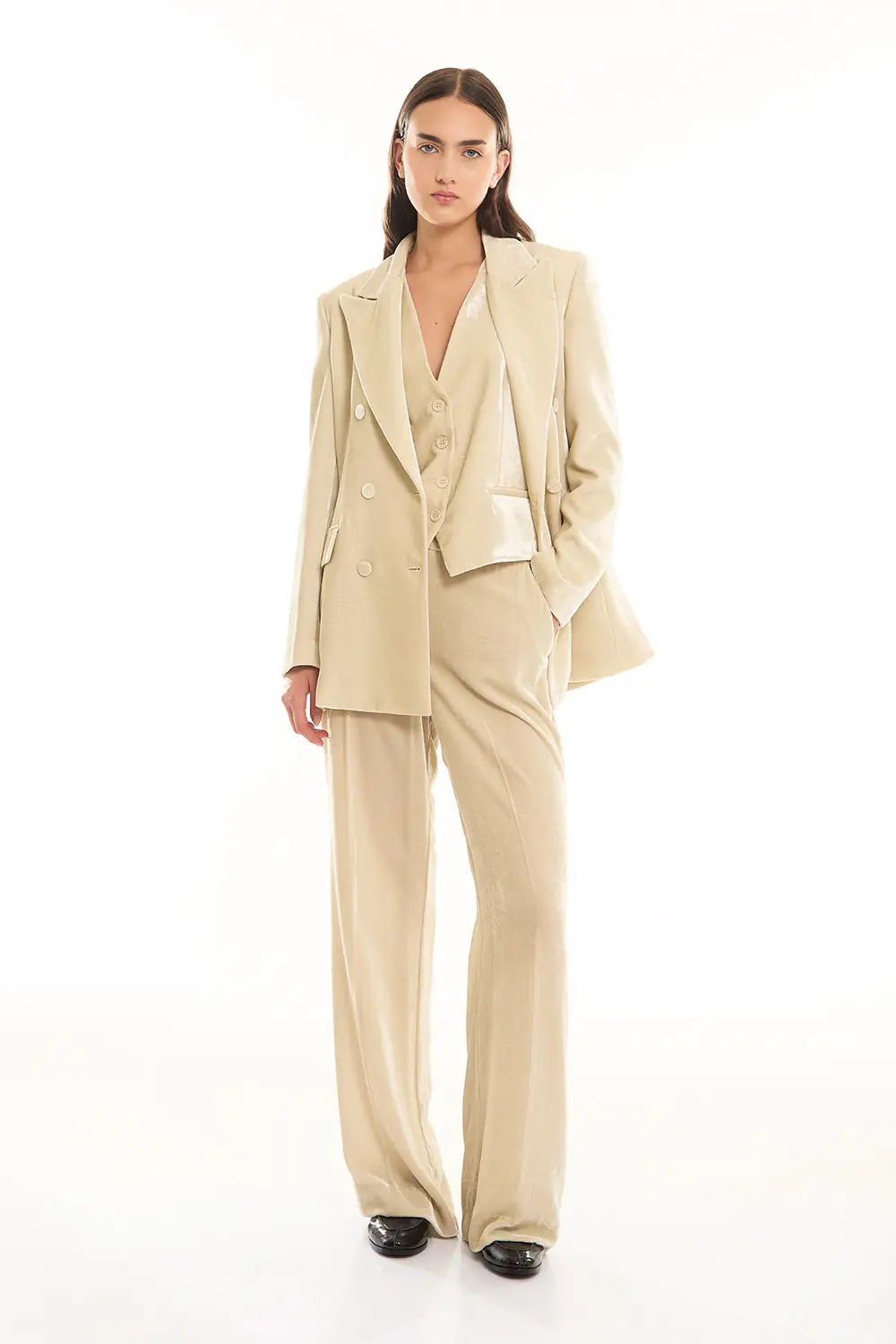 P.A.R.O.S.H. PANTALONE IN VELLUTO