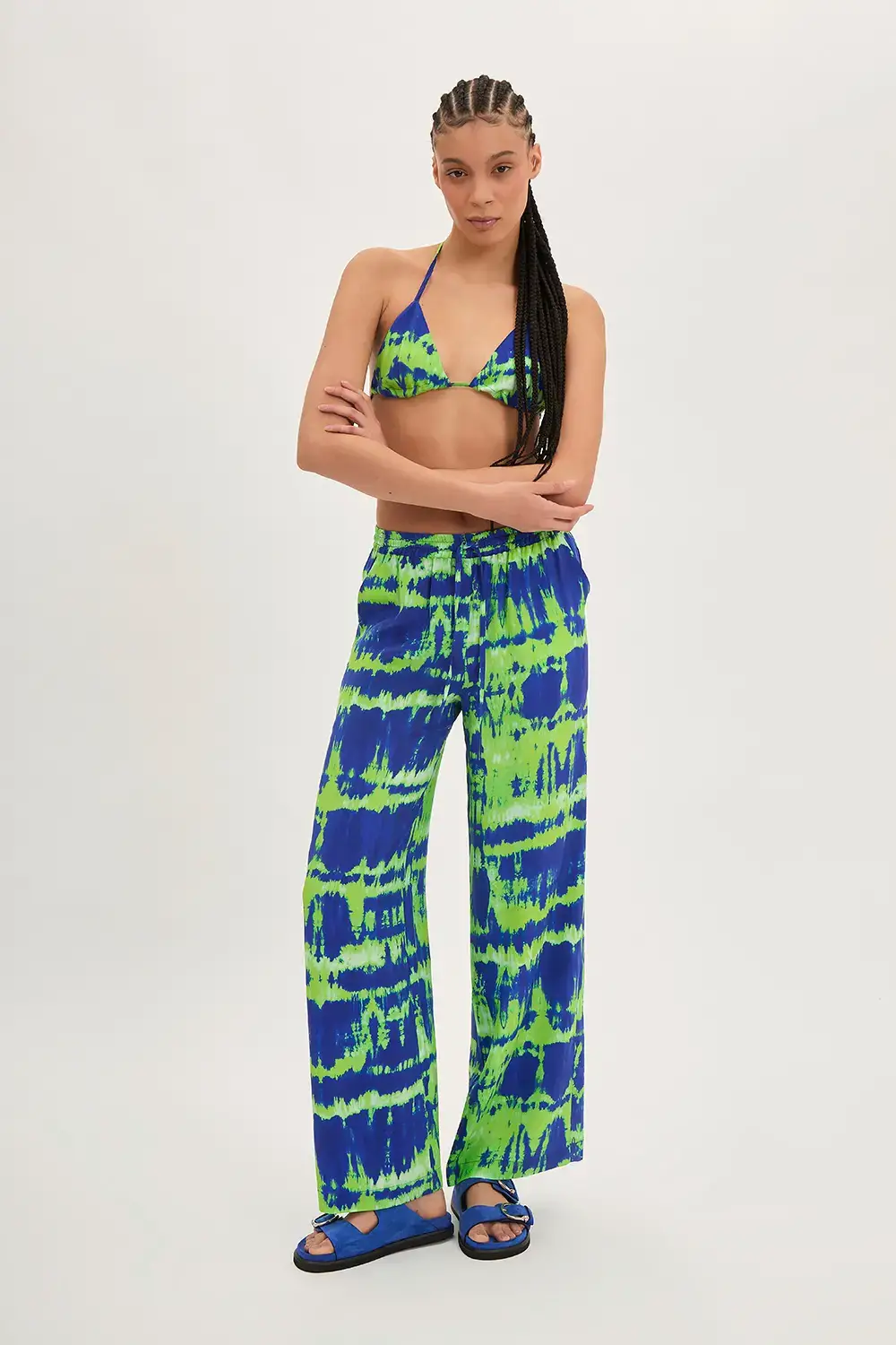 P.A.R.O.S.H. PANTALONE TIE-DYE