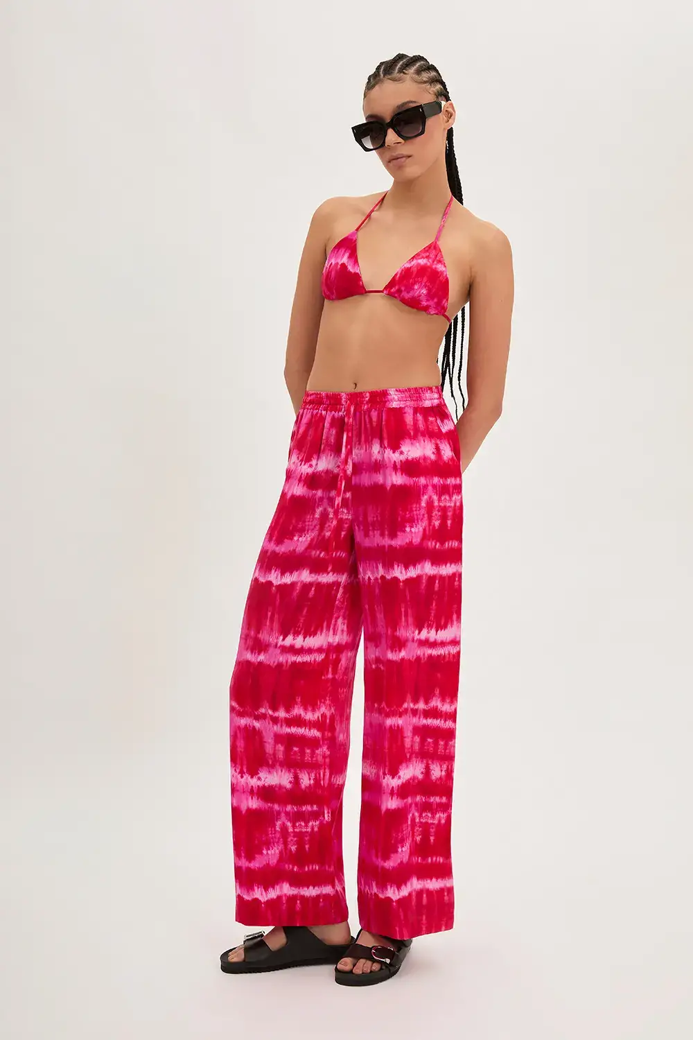 P.A.R.O.S.H. PANTALONE TIE-DYE