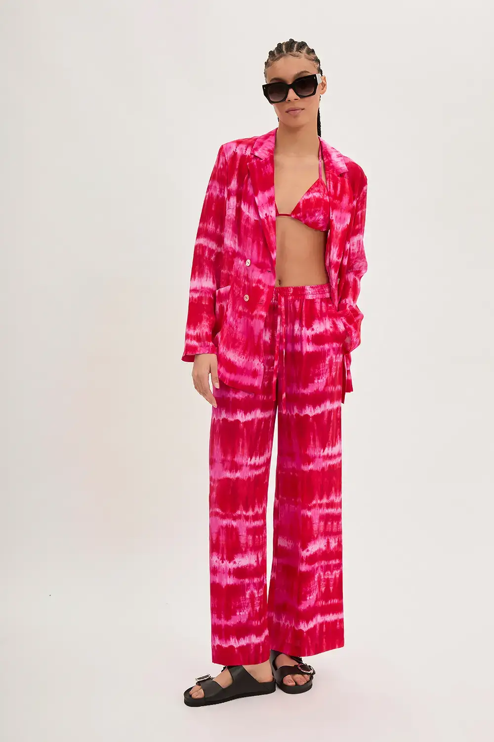 P.A.R.O.S.H. PANTALONE TIE-DYE