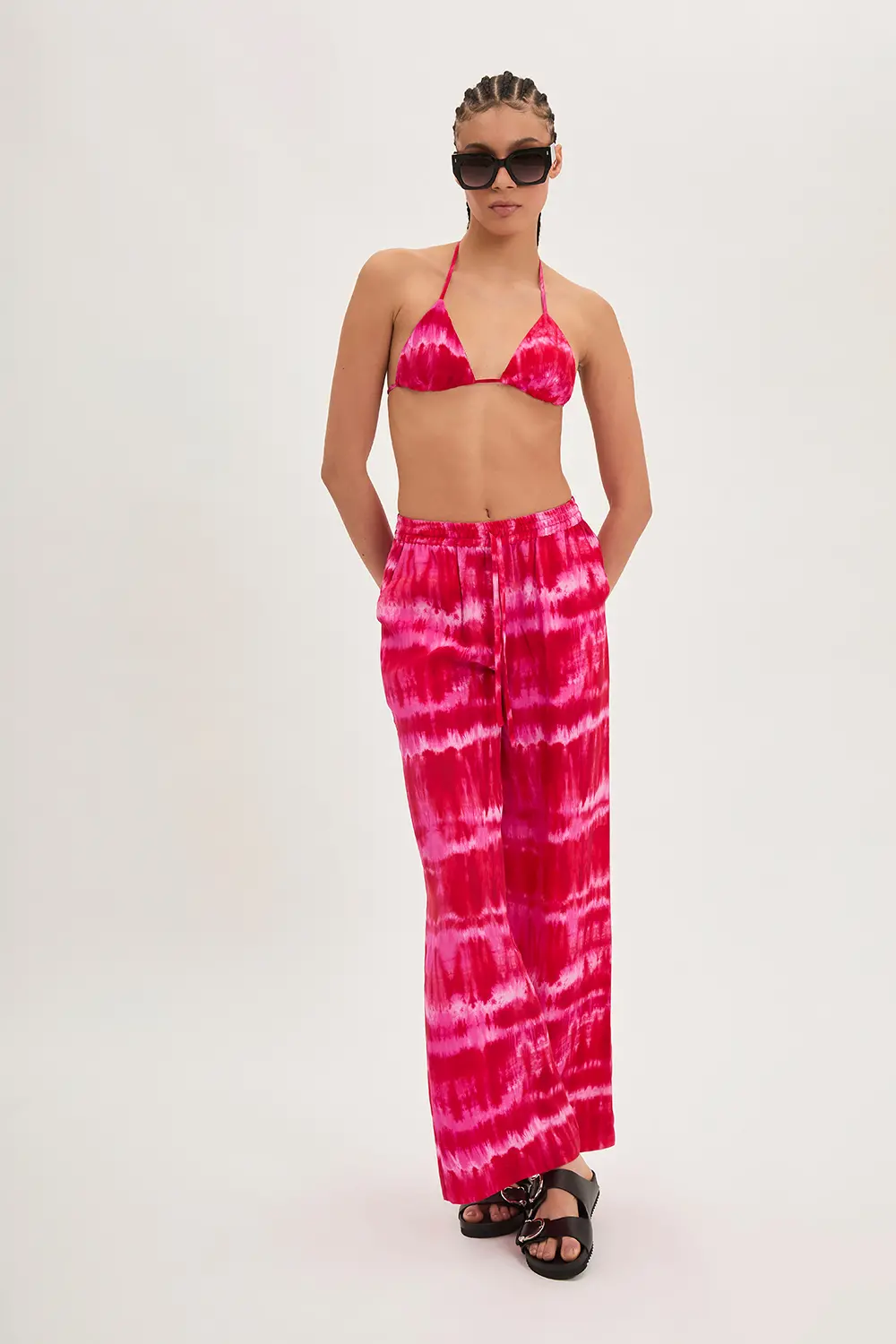 P.A.R.O.S.H. PANTALONE TIE-DYE