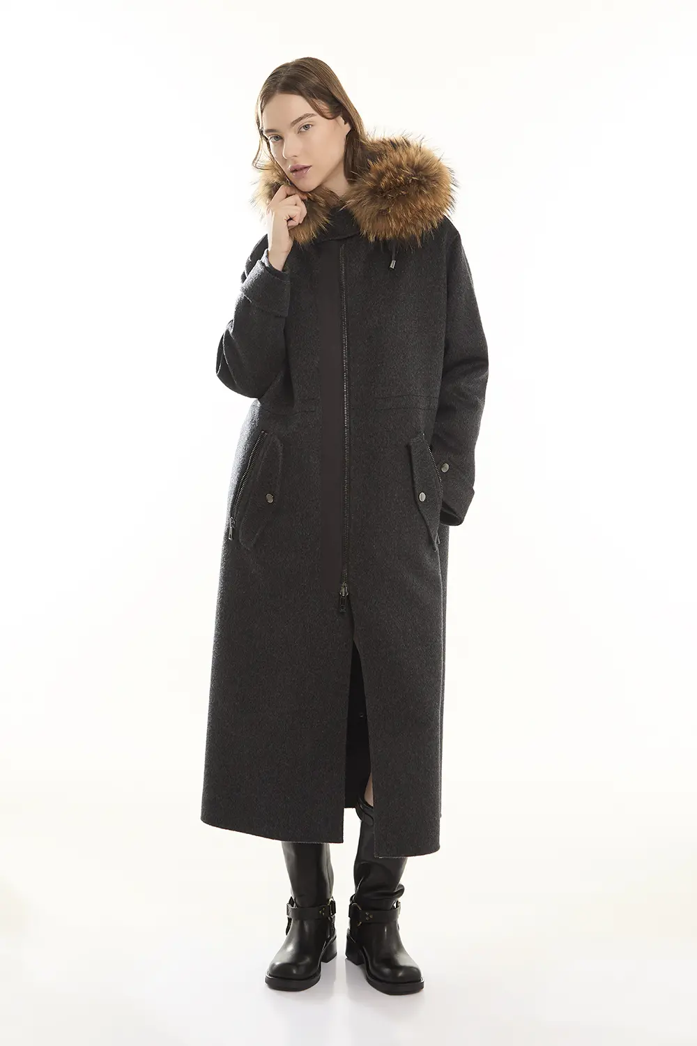 P.A.R.O.S.H. PARKA IN LANA