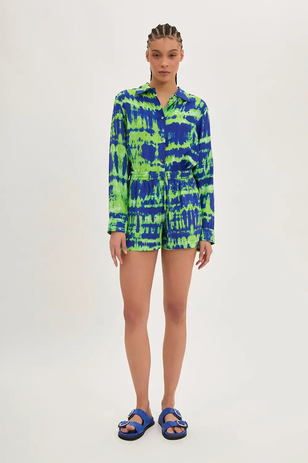 P.A.R.O.S.H. SHORTS TIE-DYE