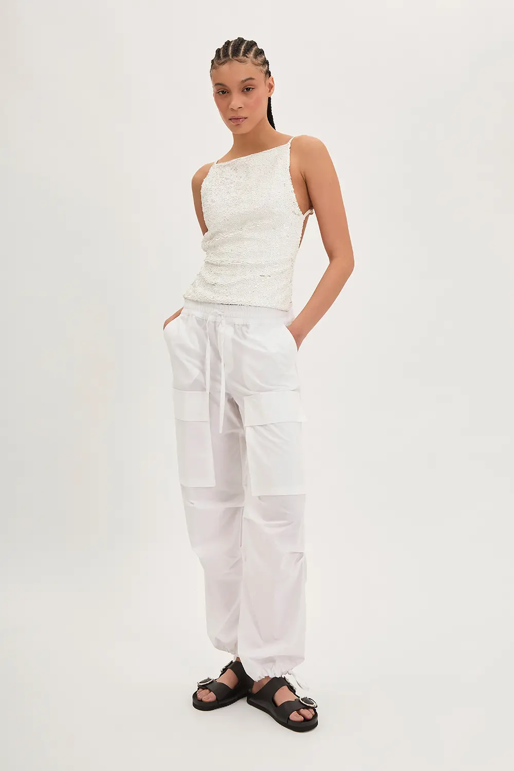 P.A.R.O.S.H. TOP FULL PAILLETTES