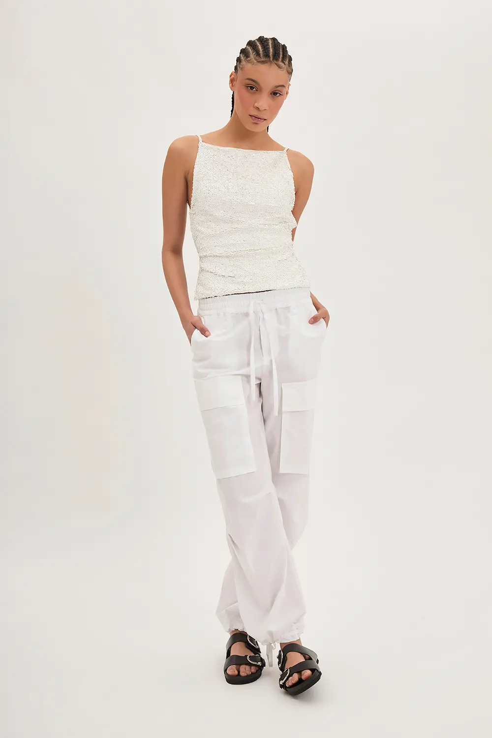 P.A.R.O.S.H. TOP FULL PAILLETTES