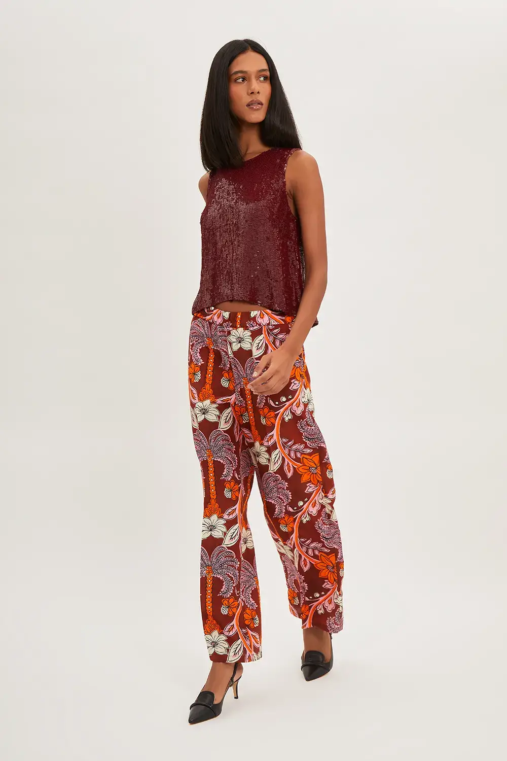 P.A.R.O.S.H. TOP FULL PAILLETTES