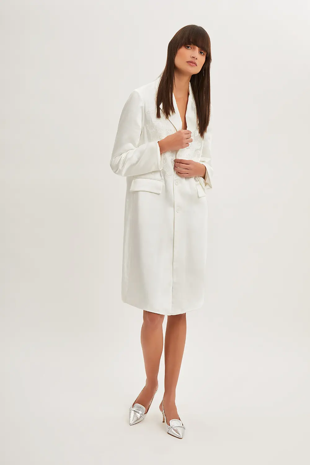 P.A.R.O.S.H. TRENCH CON DRAGONE