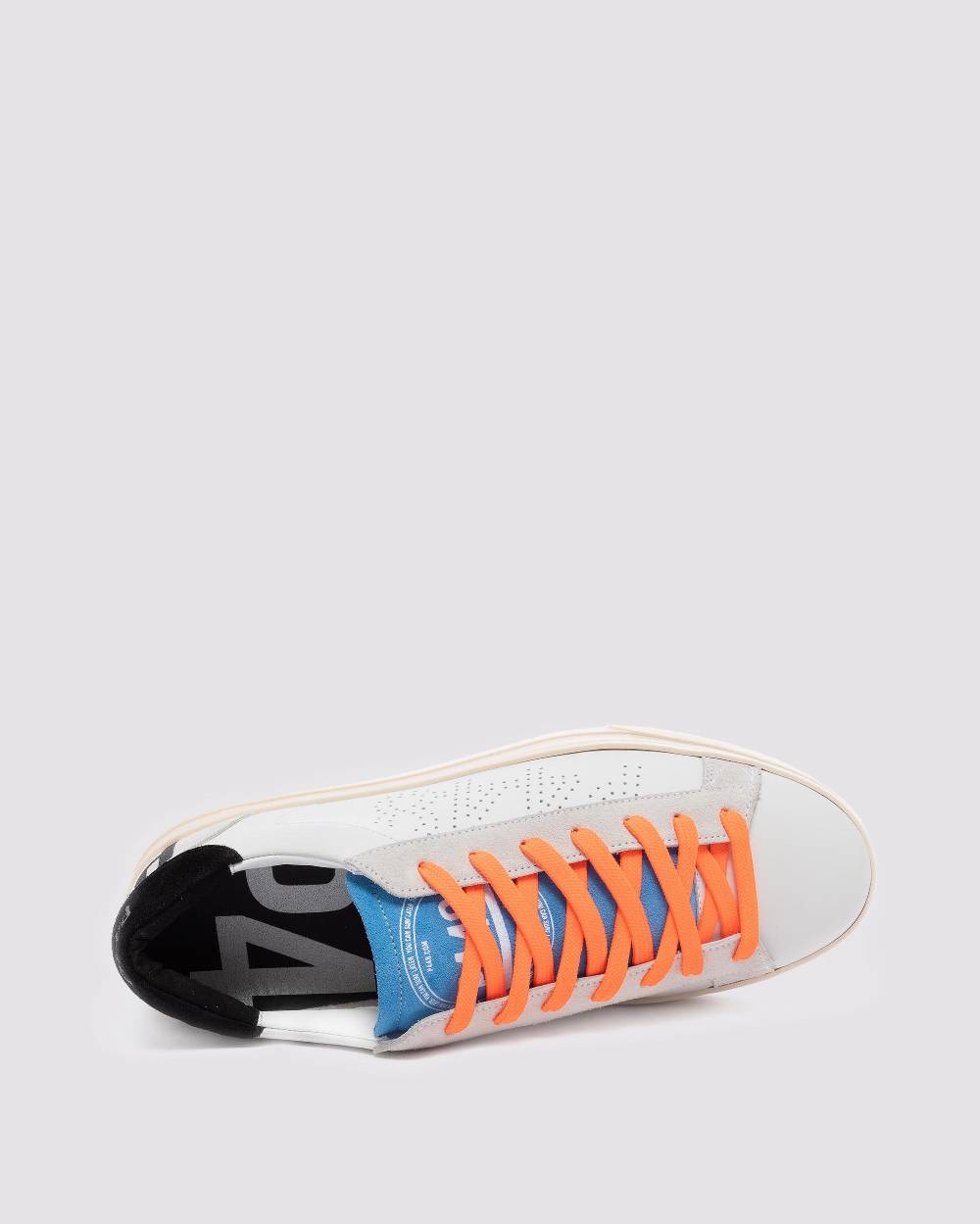 P448 Jack White/Neon Orange