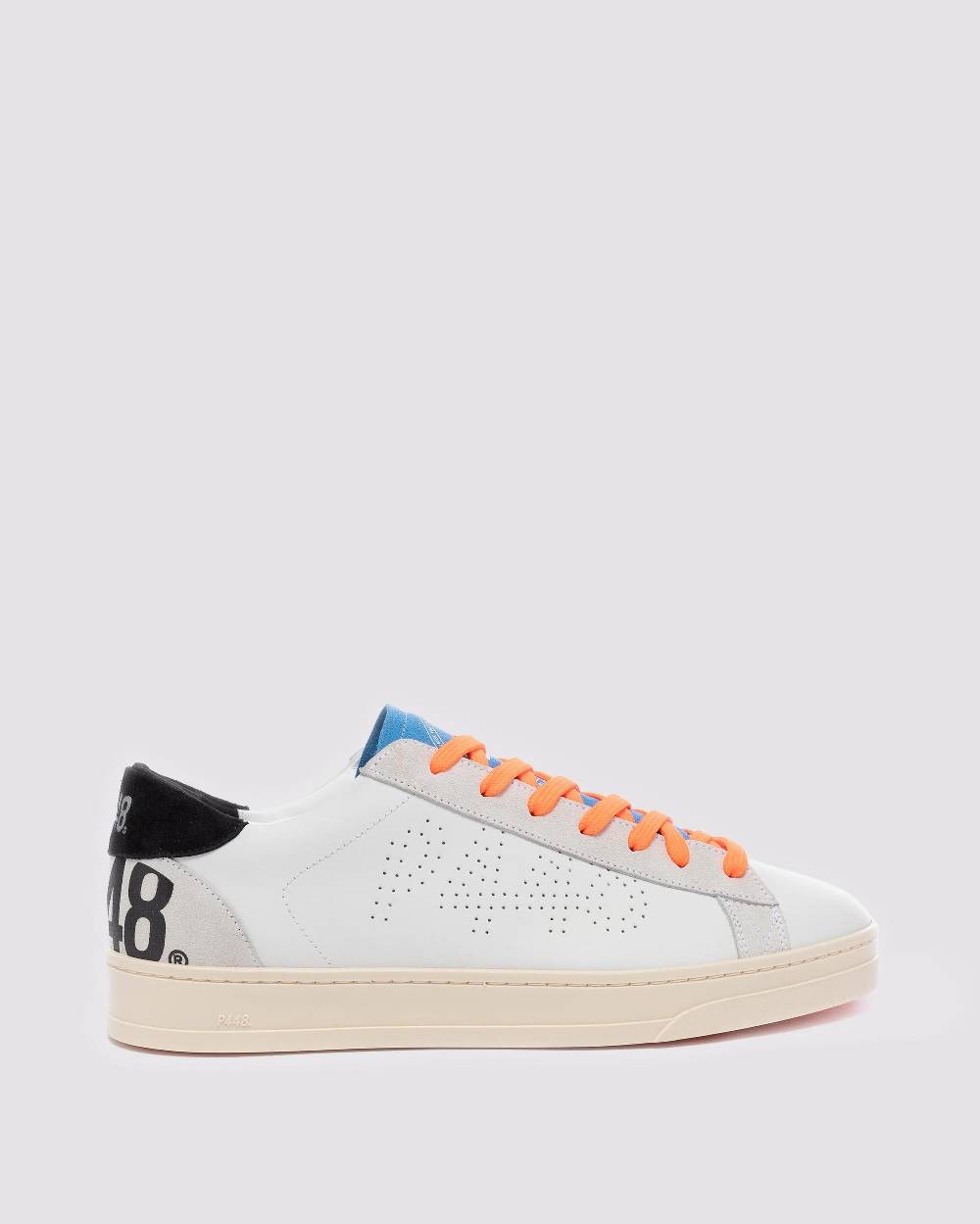 P448 Jack White/Neon Orange