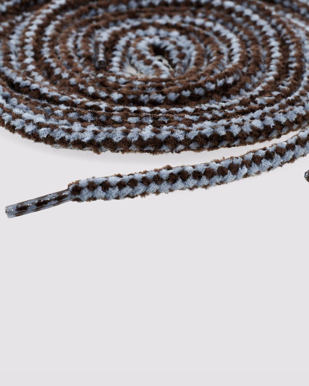 P448 Shoelaces Brown/Light Blue