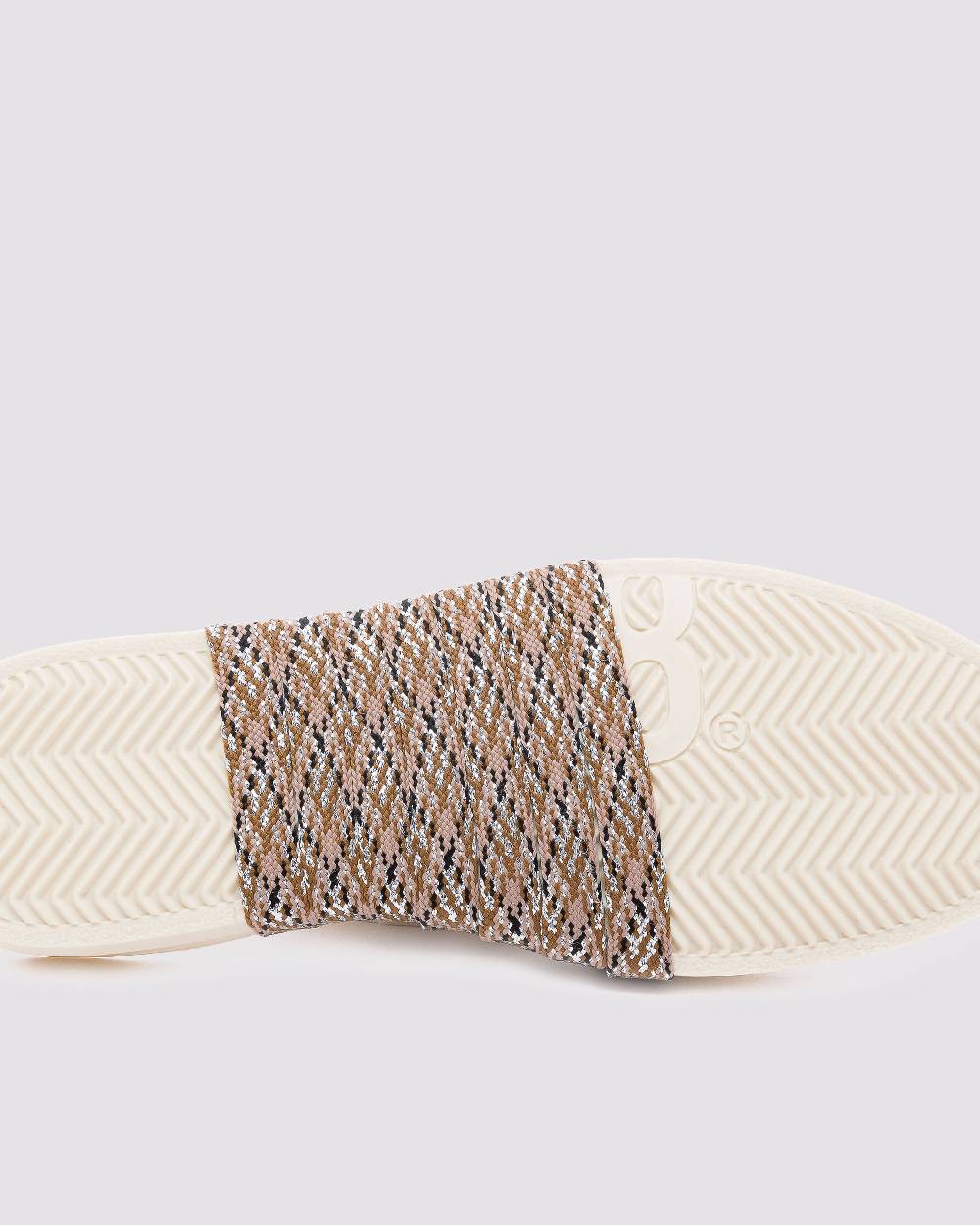 P448 Shoelaces Multi Beige