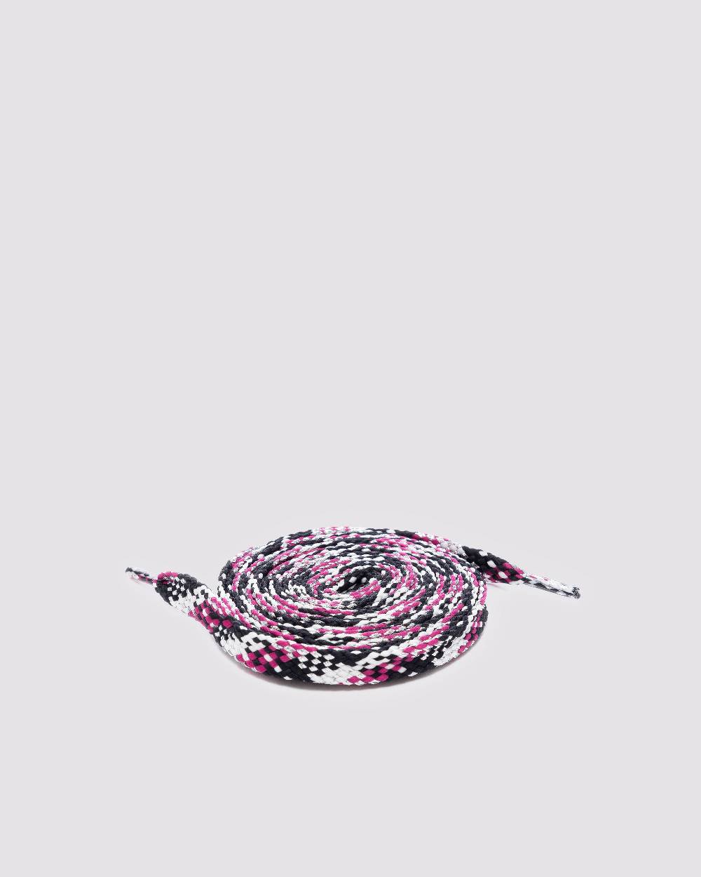 P448 Shoelaces Multi Fuchsia