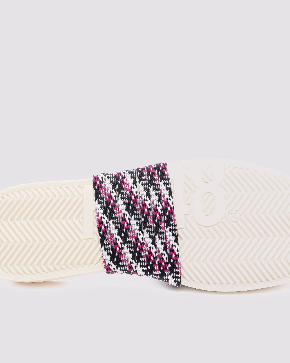 P448 Shoelaces Multi Fuchsia